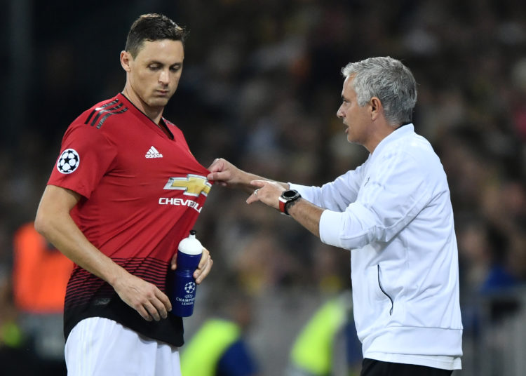 Matic is one of Mourinho's trusted sergeants. (Photo by Fabrice Coffrini/AFP/Getty Images)