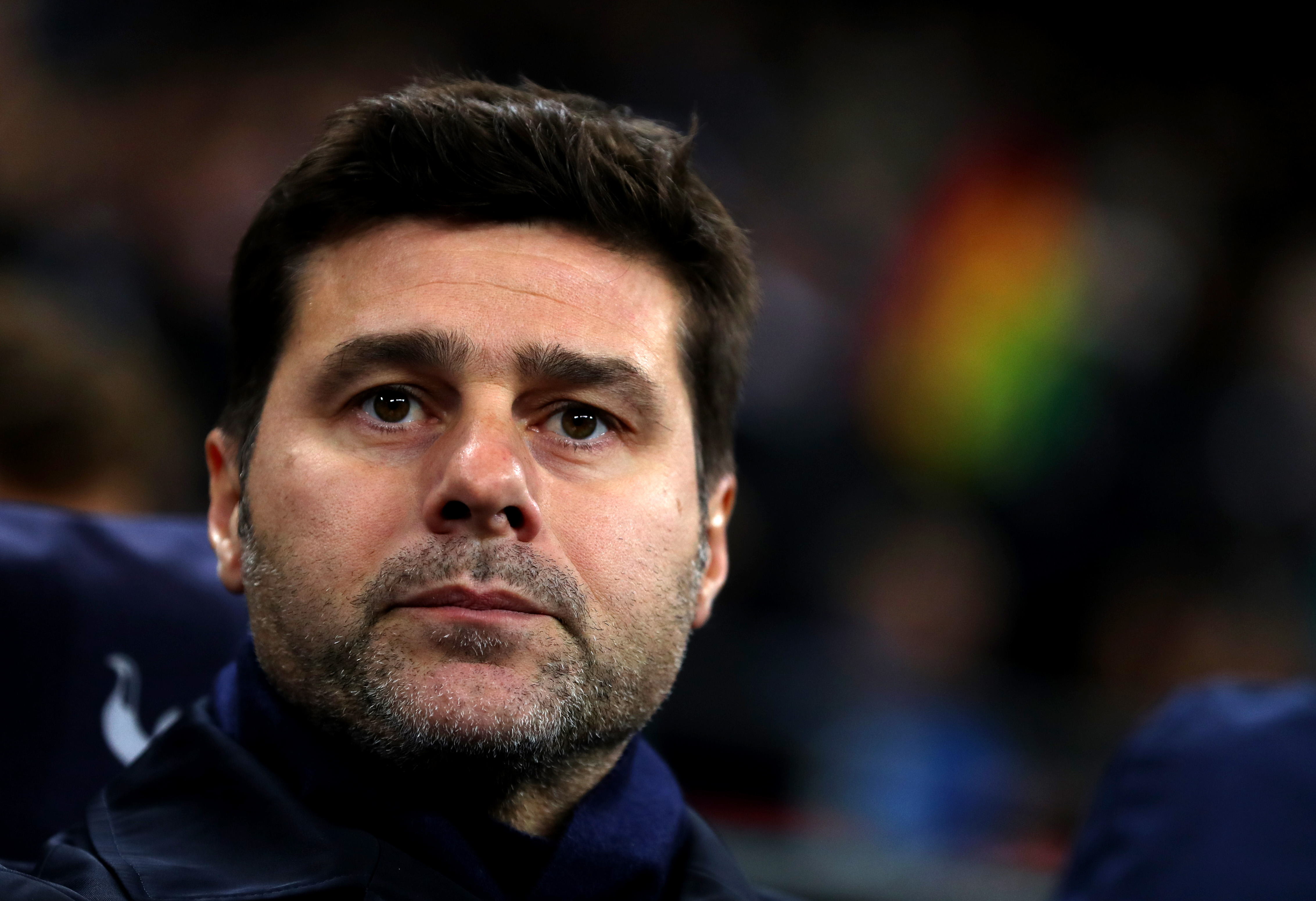 LONDON, ENGLAND - NOVEMBER 28: Mauricio Pochettino manager / head coach of Tottenham Hotspur' during the Group B match of the UEFA Champions League between Tottenham Hotspur and FC Internazionale at Wembley Stadium on November 28, 2018 in London, United Kingdom. (Photo by Catherine Ivill/Getty Images)