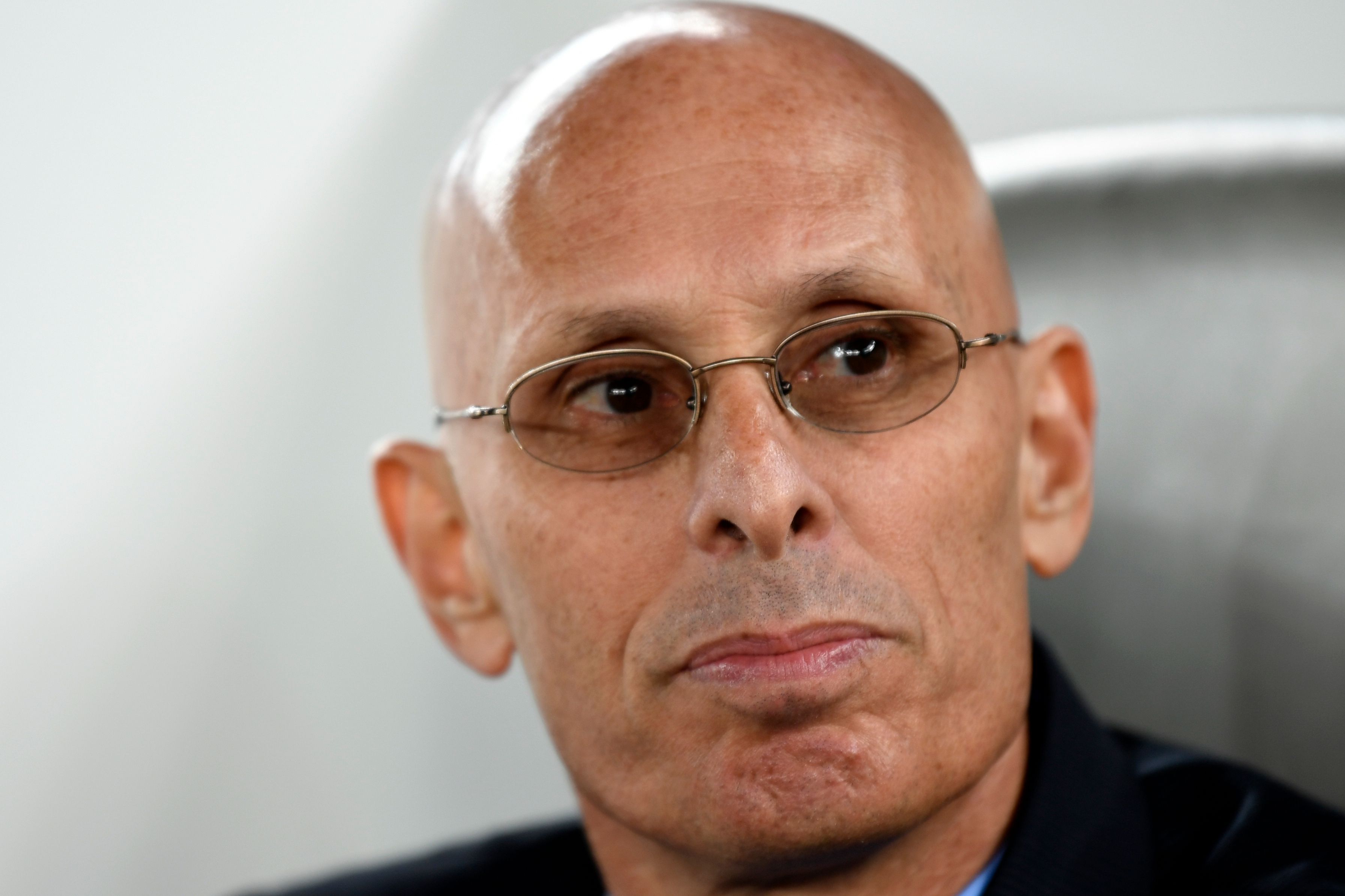 India's coach Stephen Constantine looks on ahead of the 2019 AFC Asian Cup group A football match between India and UAE at Zayed Sports City stadium in Abu Dhabi  on January 10, 2019. (Photo by Khaled DESOUKI / AFP)        (Photo credit should read KHALED DESOUKI/AFP/Getty Images)