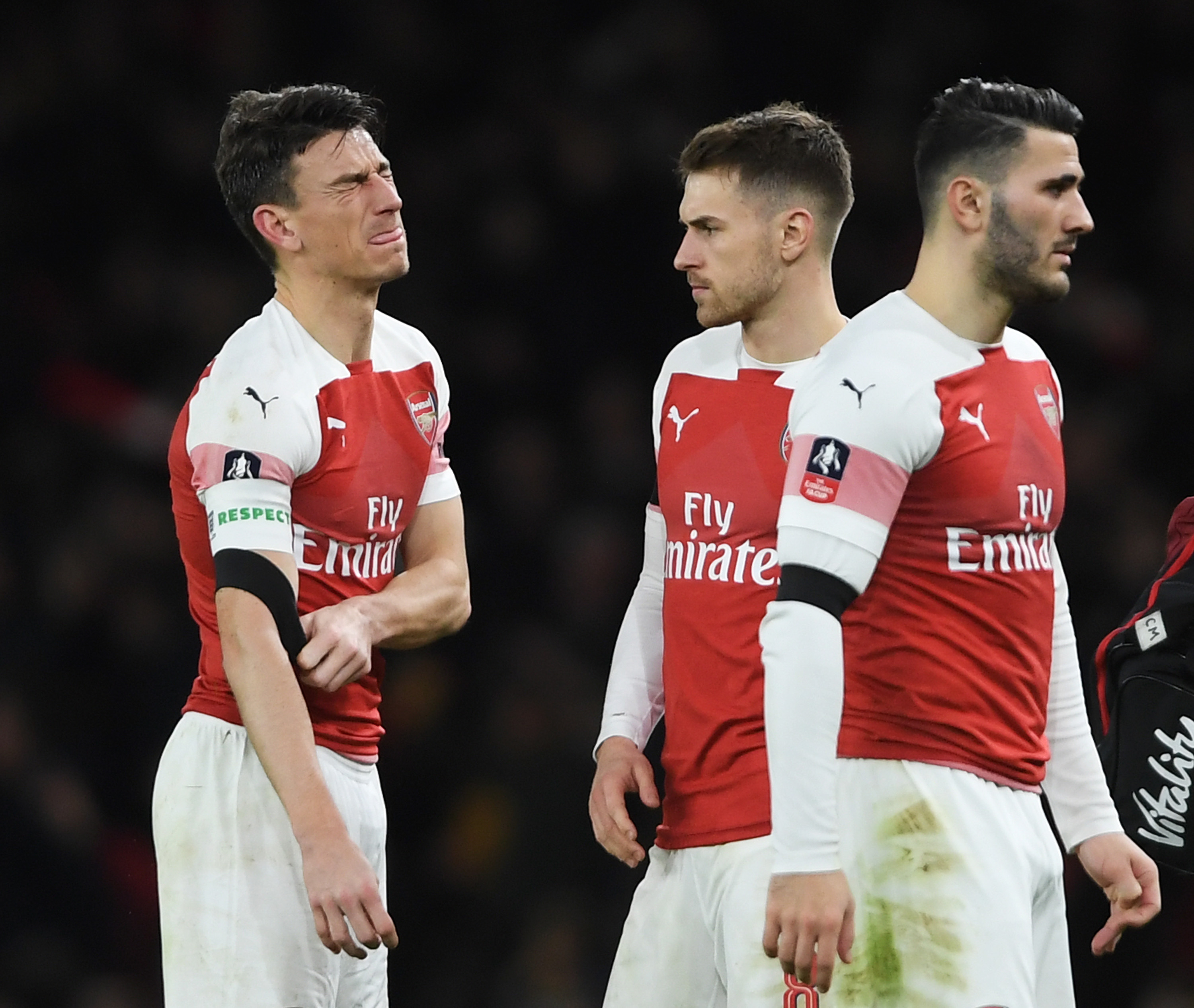 Arsenal's defence struggled (Photo by Mike Hewitt/Getty Images)