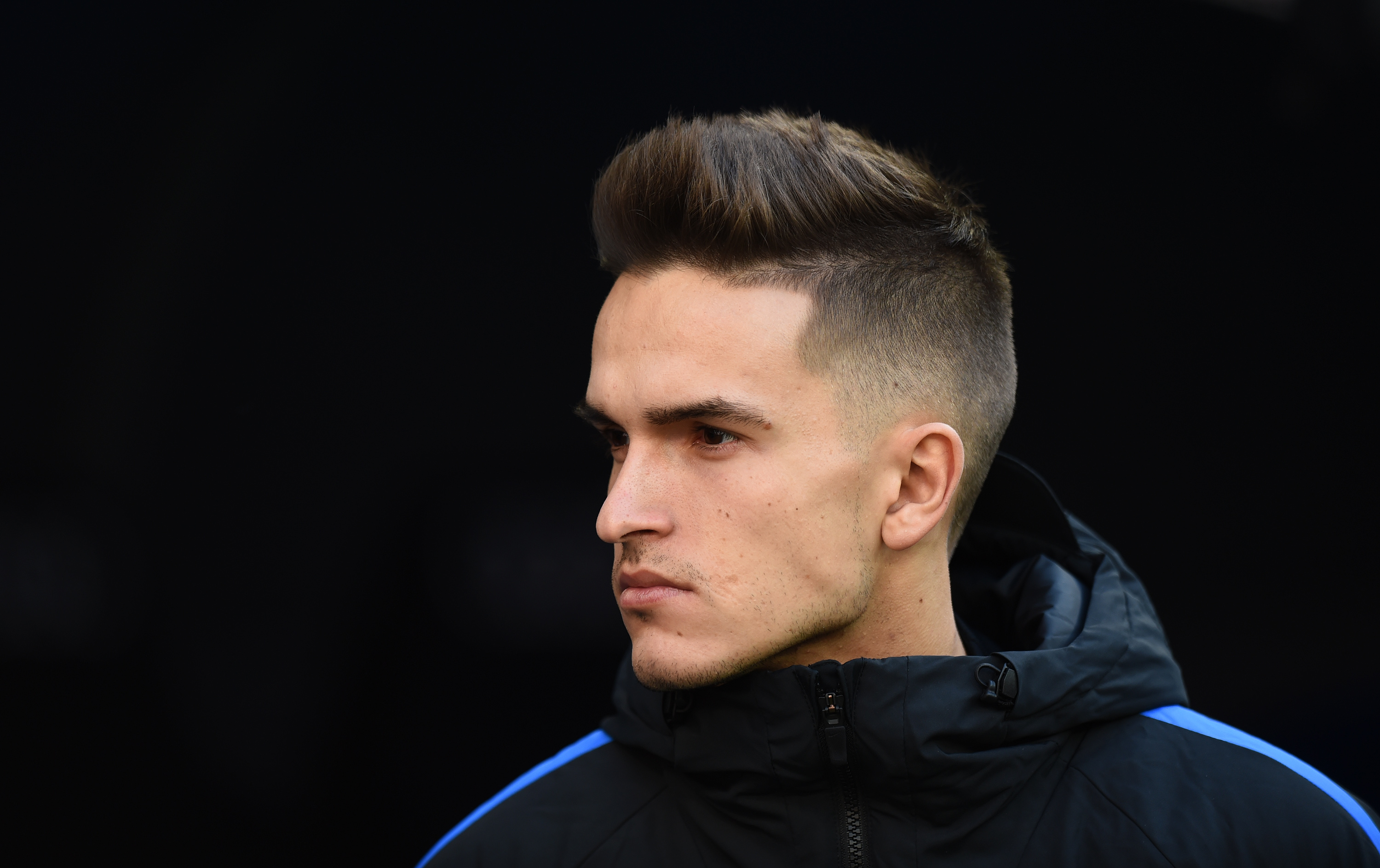 MADRID, SPAIN - DECEMBER 23: Denis Suarez of FC Barcelona looks on before the La Liga match between Real Madrid and Barcelona at Estadio Santiago Bernabeu on December 23, 2017 in Madrid, Spain. (Photo by Denis Doyle/Getty Images)