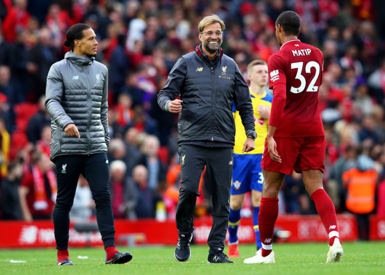 Matip will need to be the defensive leader for Klopp's side on Tuesday. (Photo by Alex Livesey/Getty Images)