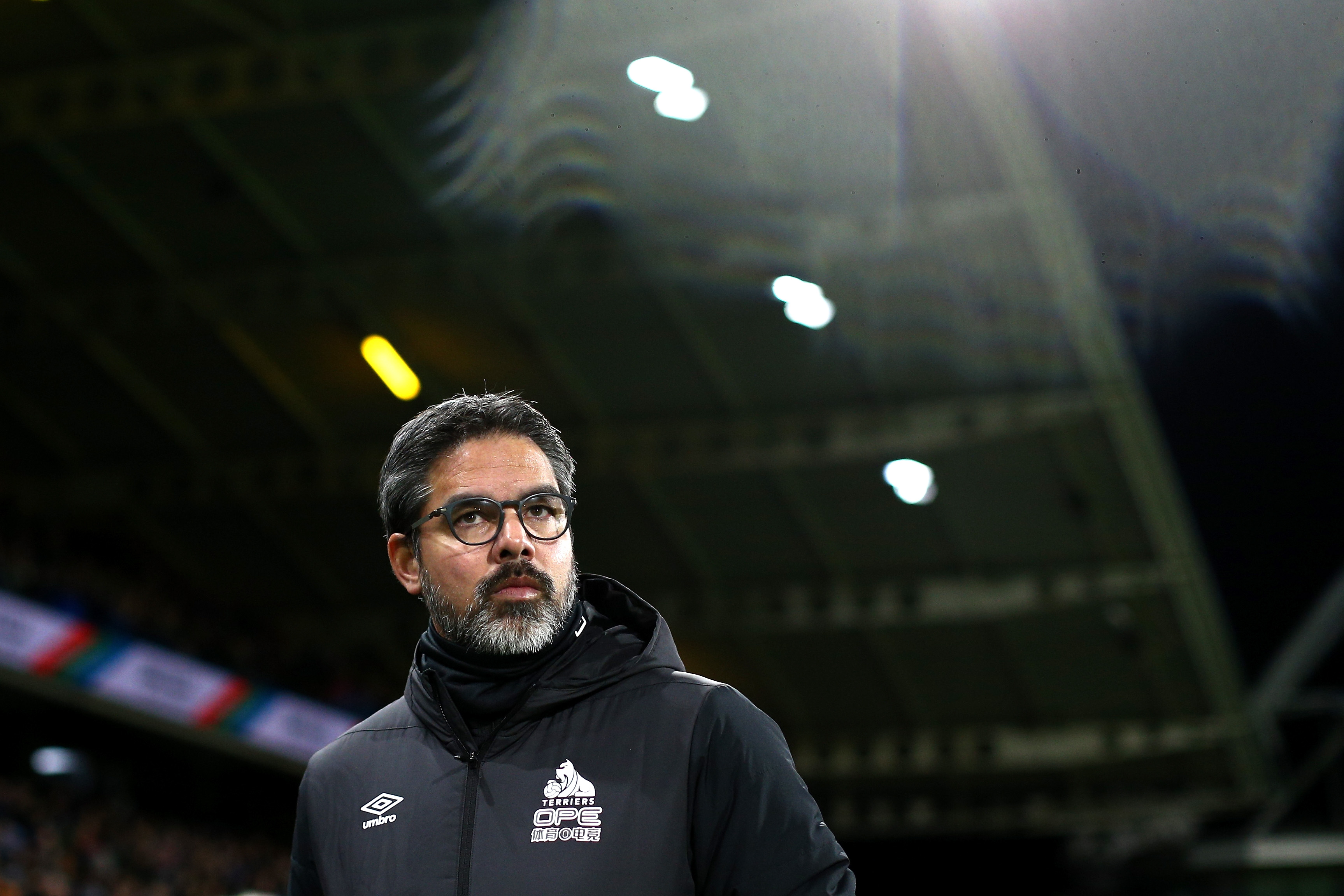 HUDDERSFIELD, ENGLAND - JANUARY 02:  David Wagner, Manager of Huddersfield Town during the Premier League match between Huddersfield Town and Burnley FC at John Smith's Stadium on January 2, 2019 in Huddersfield, United Kingdom.  (Photo by Jan Kruger/Getty Images)