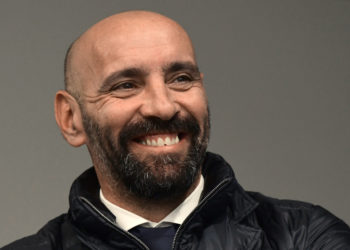 Roma sporting director Monchi smiles during a press conference at the Wanda Metropolitan stadium in Madrid on November 21, 2017 on the eve of the UEFA Champions League group C football match between Club Atletico de Madrid  and AS Roma. / AFP PHOTO / JAVIER SORIANO        (Photo credit should read JAVIER SORIANO/AFP/Getty Images)