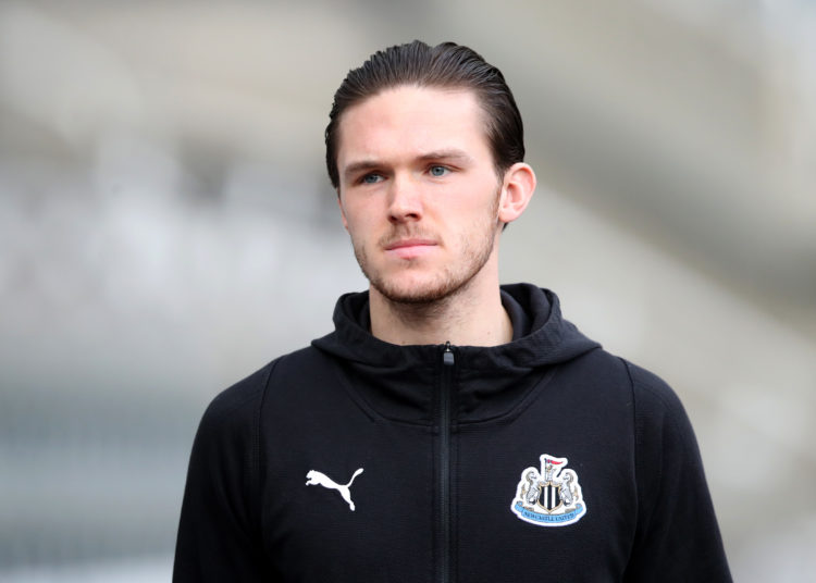 NEWCASTLE UPON TYNE, ENGLAND - JANUARY 26: Freddie Woodman of Newcastle United arrives at the stadium prior to the FA Cup Fourth Round match between Newcastle United and Watford at St James' Park on January 26, 2019 in Newcastle upon Tyne, United Kingdom.  (Photo by Ian MacNicol/Getty Images)