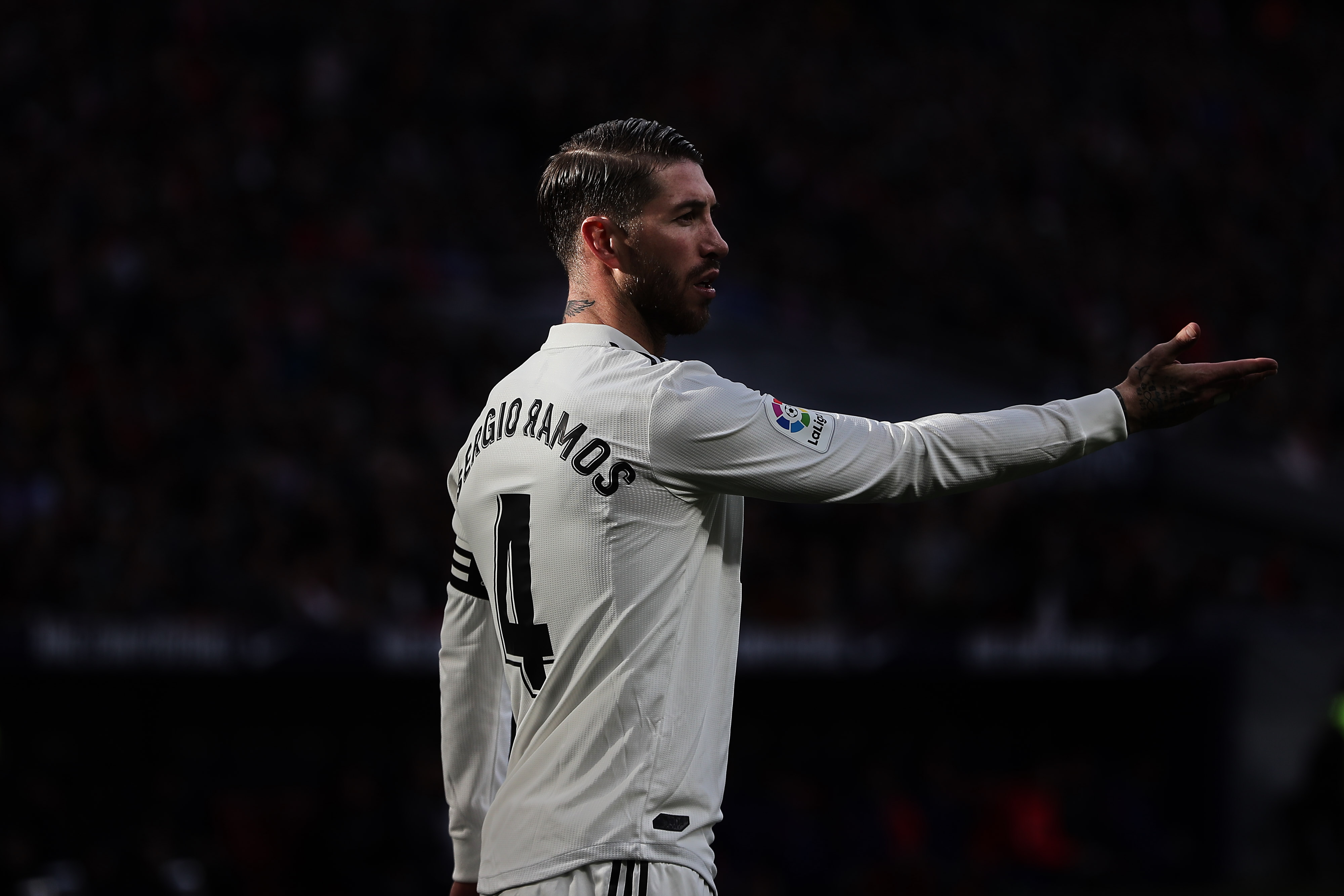 Sergio Ramos misses out for Real Madrid due to a knock. (Photo by Gonzalo Arroyo Moreno/Getty Images)