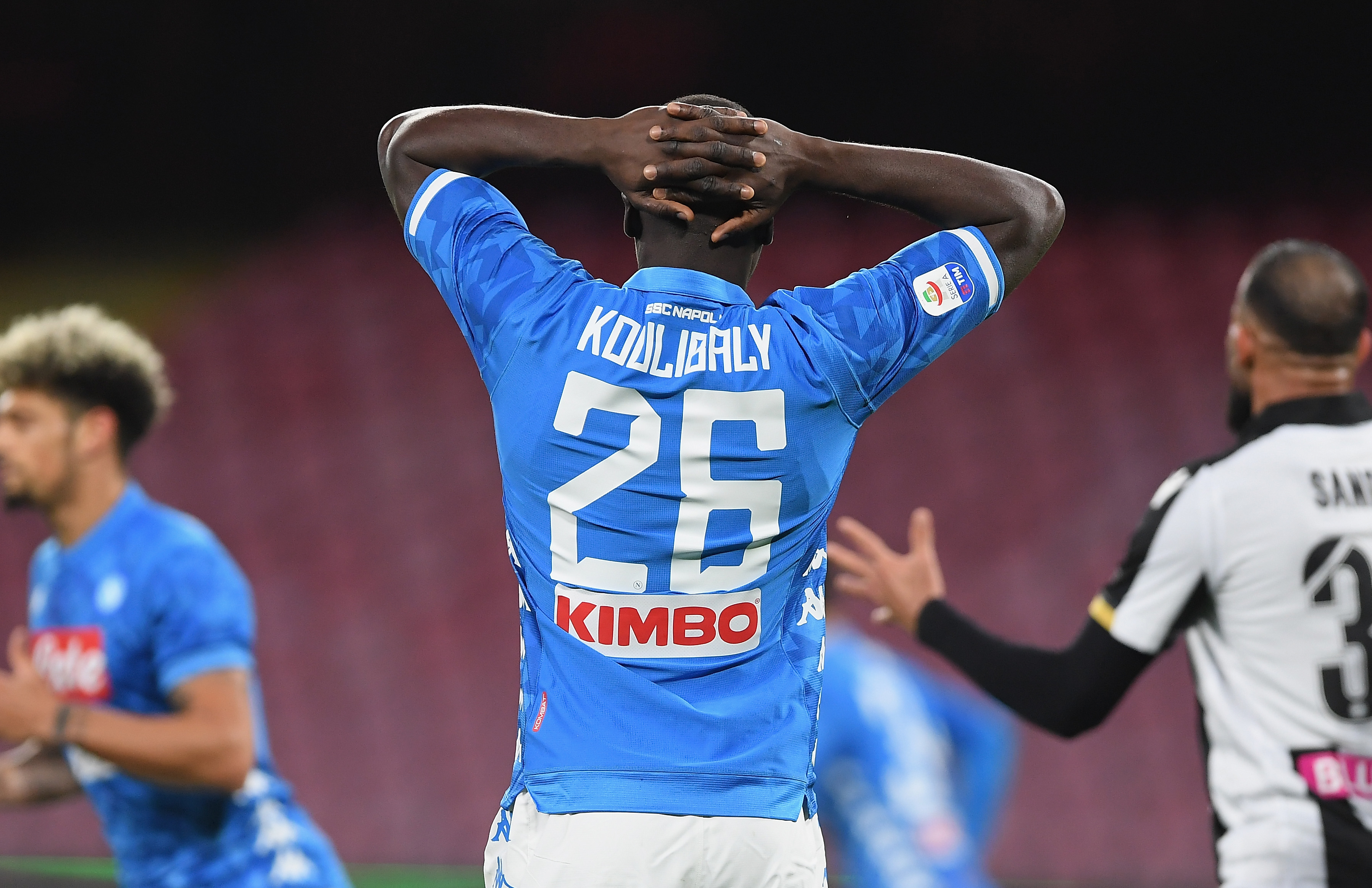 Kalidou Koulibaly is one of five Napoli players that will miss out against Juventus. (Photo by Francesco Pecoraro/Getty Images)