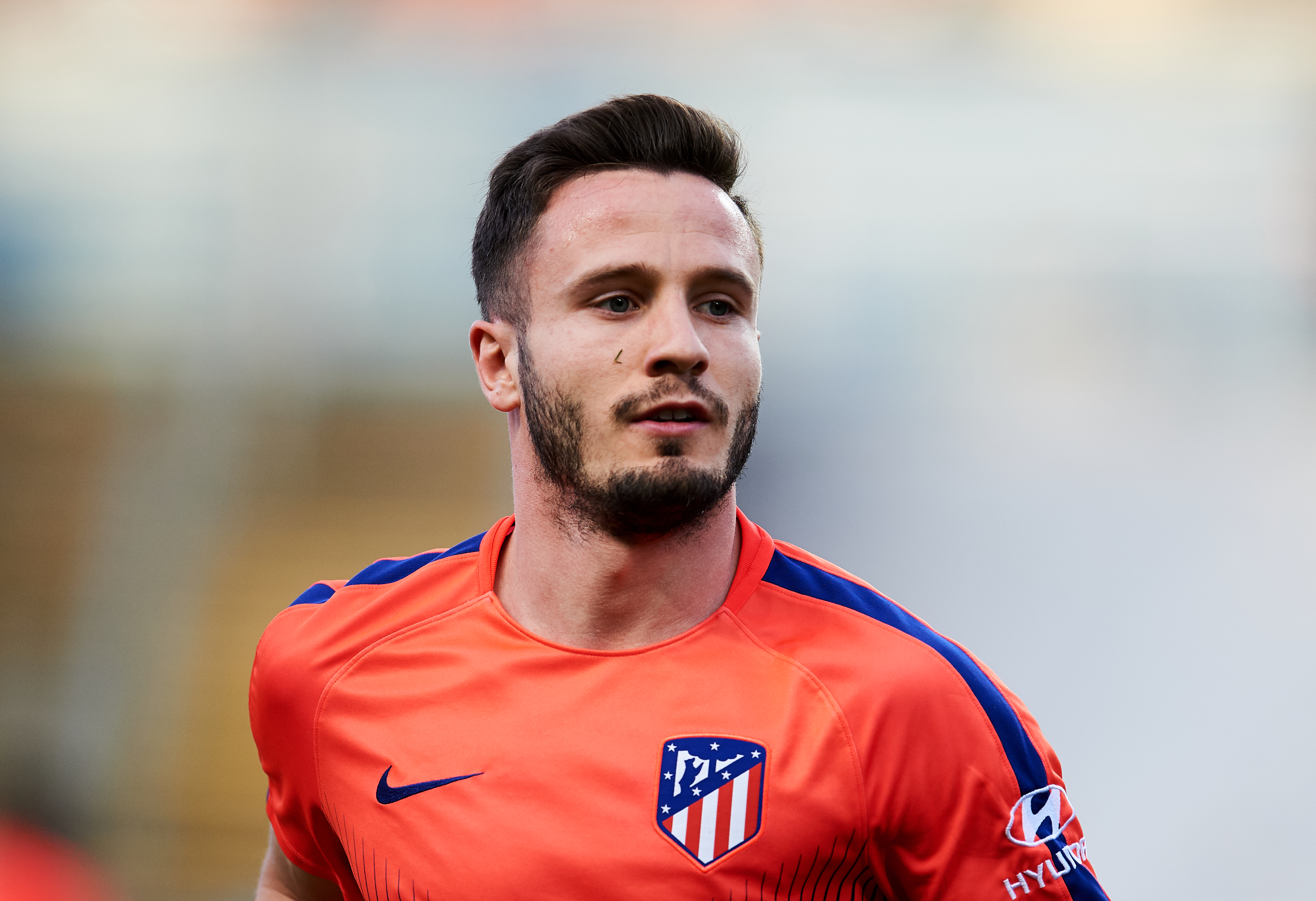 Could Saul Niguez be the latest Atletico Madrid player to make his way to Camp Nou? (Photo by Juan Manuel Serrano Arce/Getty Images)