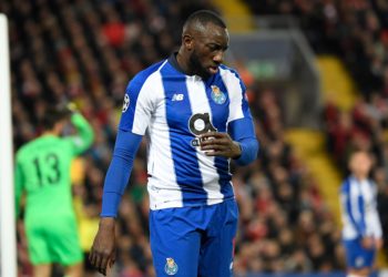 Marega needs to be more clinical if Porto are to stand a chance (Photo by LLUIS GENE/AFP/Getty Images)