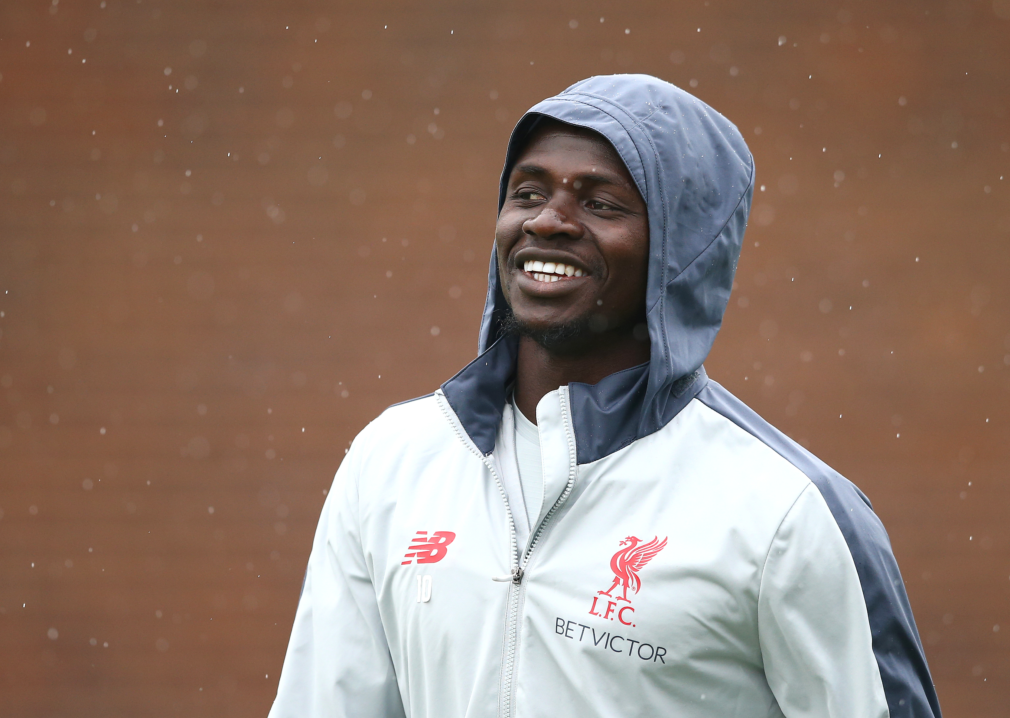 LIVERPOOL, ENGLAND - APRIL 16: Sadio Mane of Liverpool walks out prior to the Liverpool training session on the eve of the UEFA Champions League Quarter Final Second Leg match between Liverpool and Porto at Melwood Training Centre on April 16, 2019 in Liverpool, England. (Photo by Jan Kruger/Getty Images)