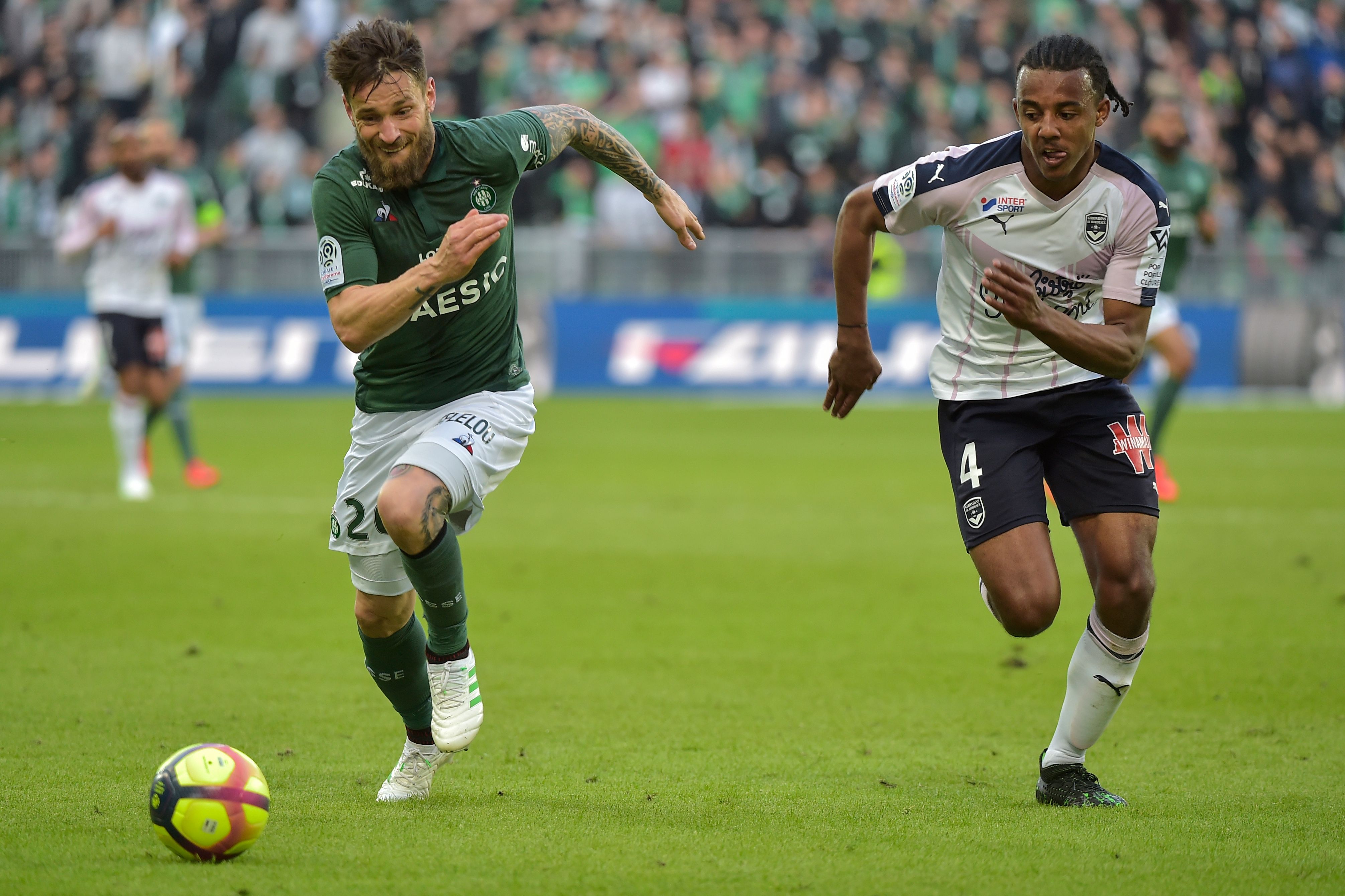 Arsenal or Manchester United, who will win the race for William Saliba? (Picture Courtesy - AFP/Getty Images)