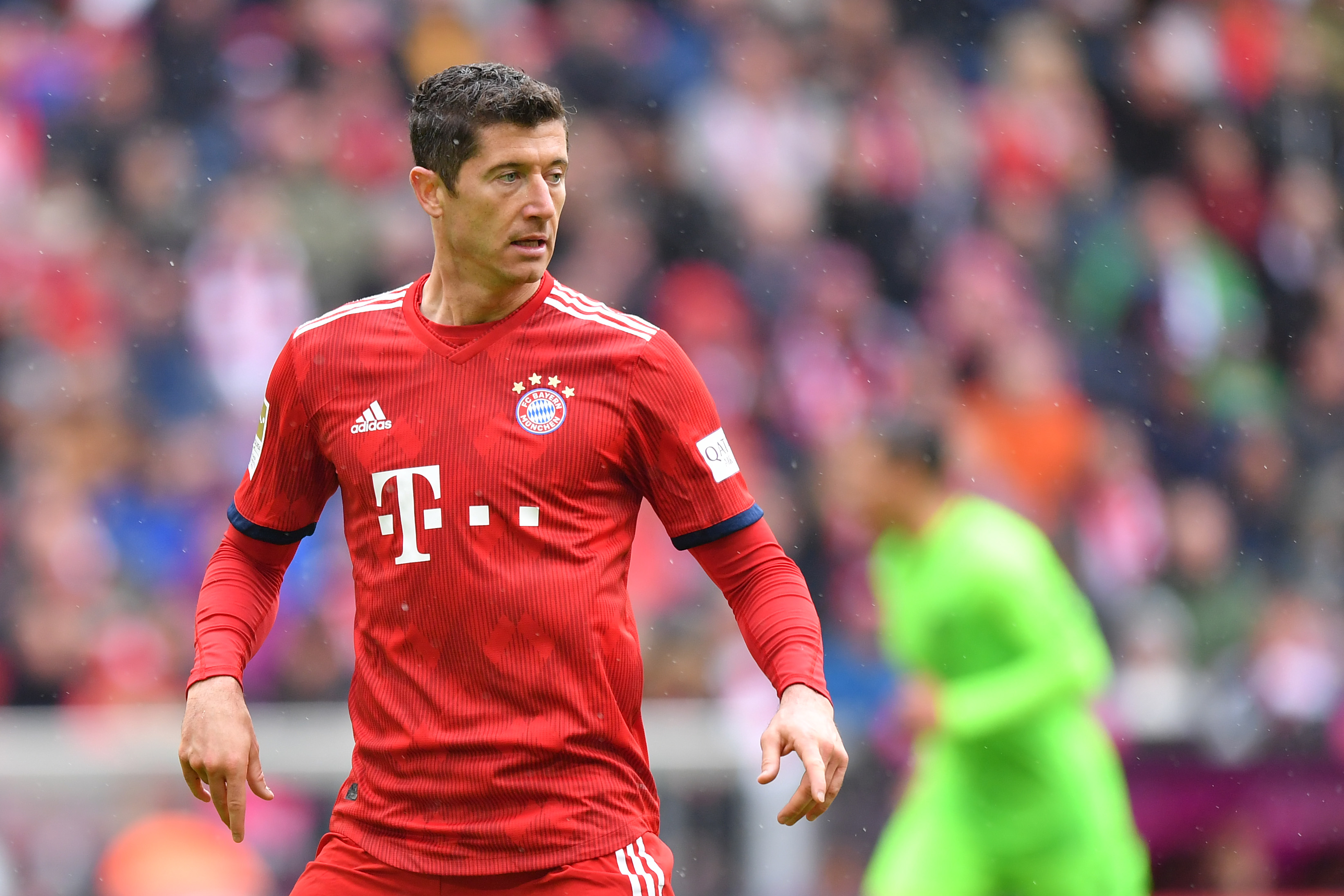 Lewandowski scored 50 goals for Bayern Munich across competitions this season. (Photo by Sebastian Widmann/Bongarts/Getty Images)