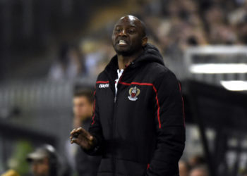 Can Patrick Vieira lead Nice to a win over PSG? (Photo by FRANCOIS LO PRESTI/AFP/Getty Images)