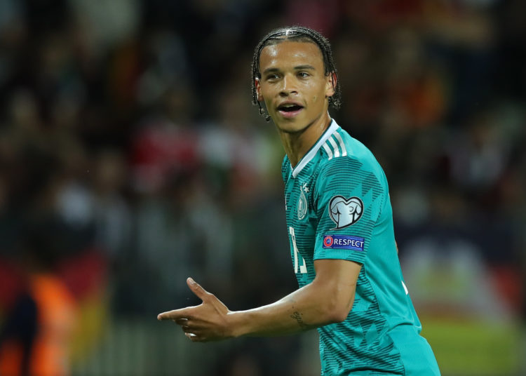 Leroy Sane has enjoyed a fine turnaround in fortunes. (Photo by Alexander Hassenstein/Bongarts/Getty Images)