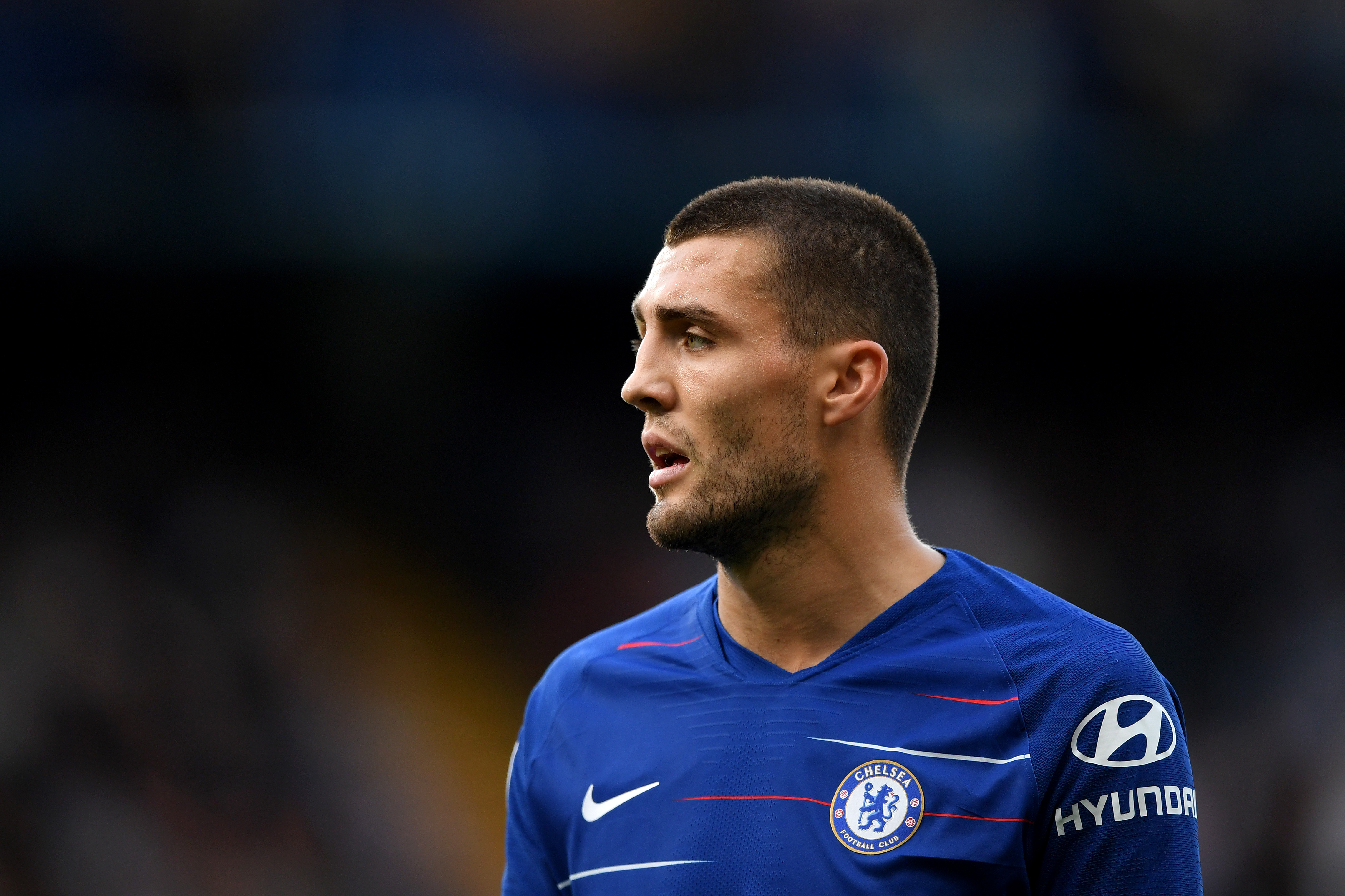 LONDON, ENGLAND - AUGUST 18:  Mateo Kovacic of Chelsea looks on during the Premier League match between Chelsea FC and Arsenal FC at Stamford Bridge on August 18, 2018 in London, United Kingdom.  (Photo by Shaun Botterill/Getty Images)
