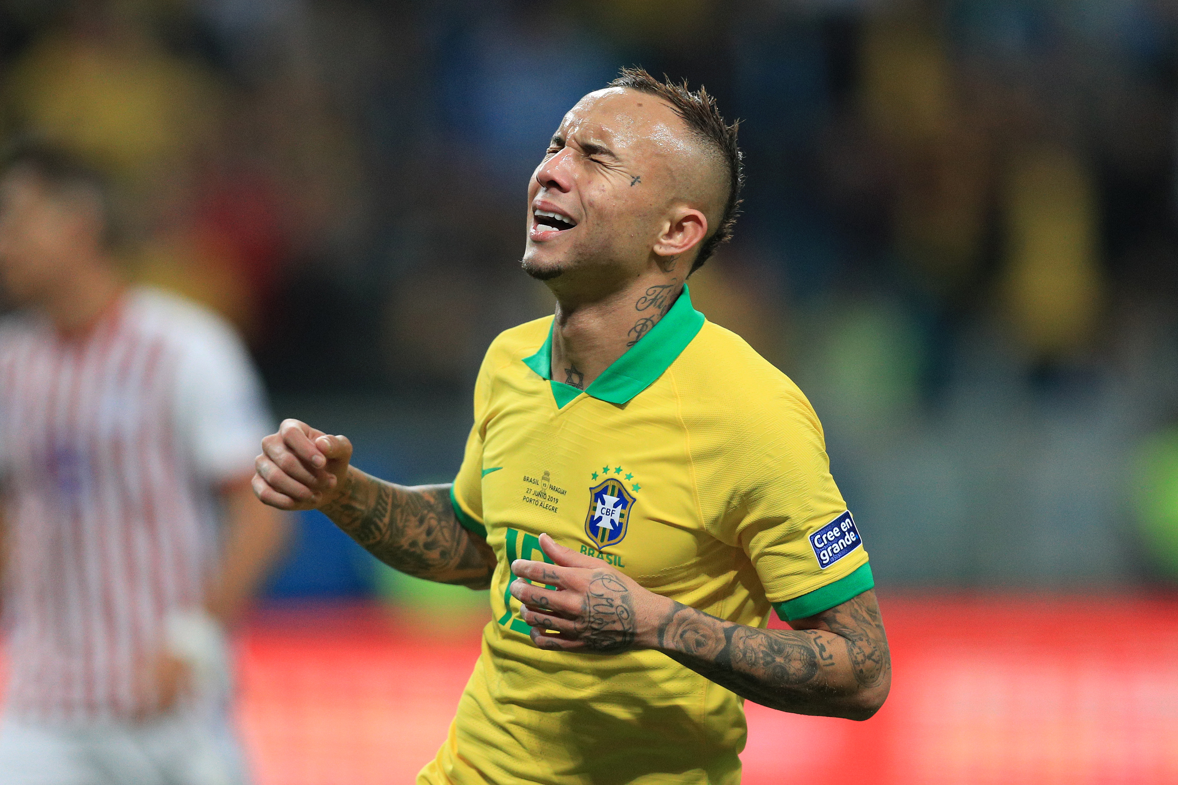 Everton Soares is linked with a move to Arsenal. (Photo courtesy: AFP/Getty)