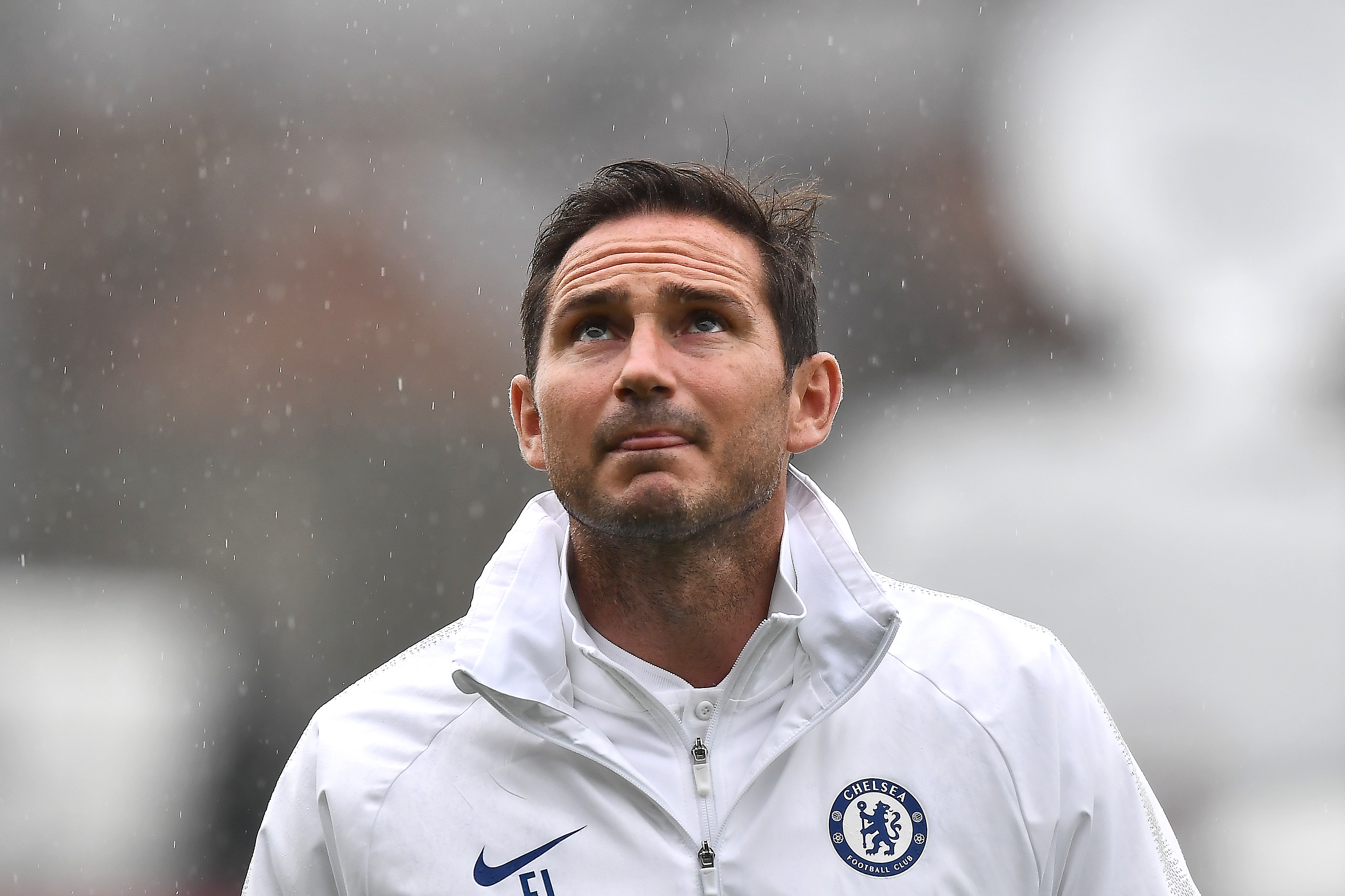 DUBLIN, IRELAND - JULY 10: Frank Lampard, Manager of Chelsea arrives at the stadium prior to the Pre-Season Friendly match between Bohemians FC and Chelsea FC at Dalymount Park on July 10, 2019 in Dublin, Ireland. (Photo by Charles McQuillan/Getty Images)