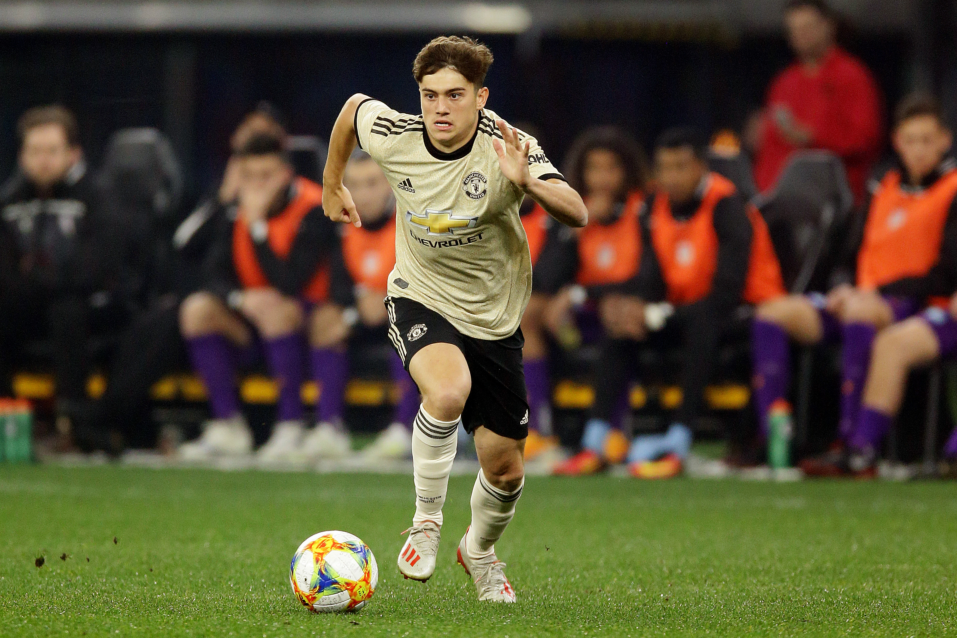 Daniel James hoping to emulate Ryan Giggs at Manchester United (Photo by Will Russell/Getty Images)