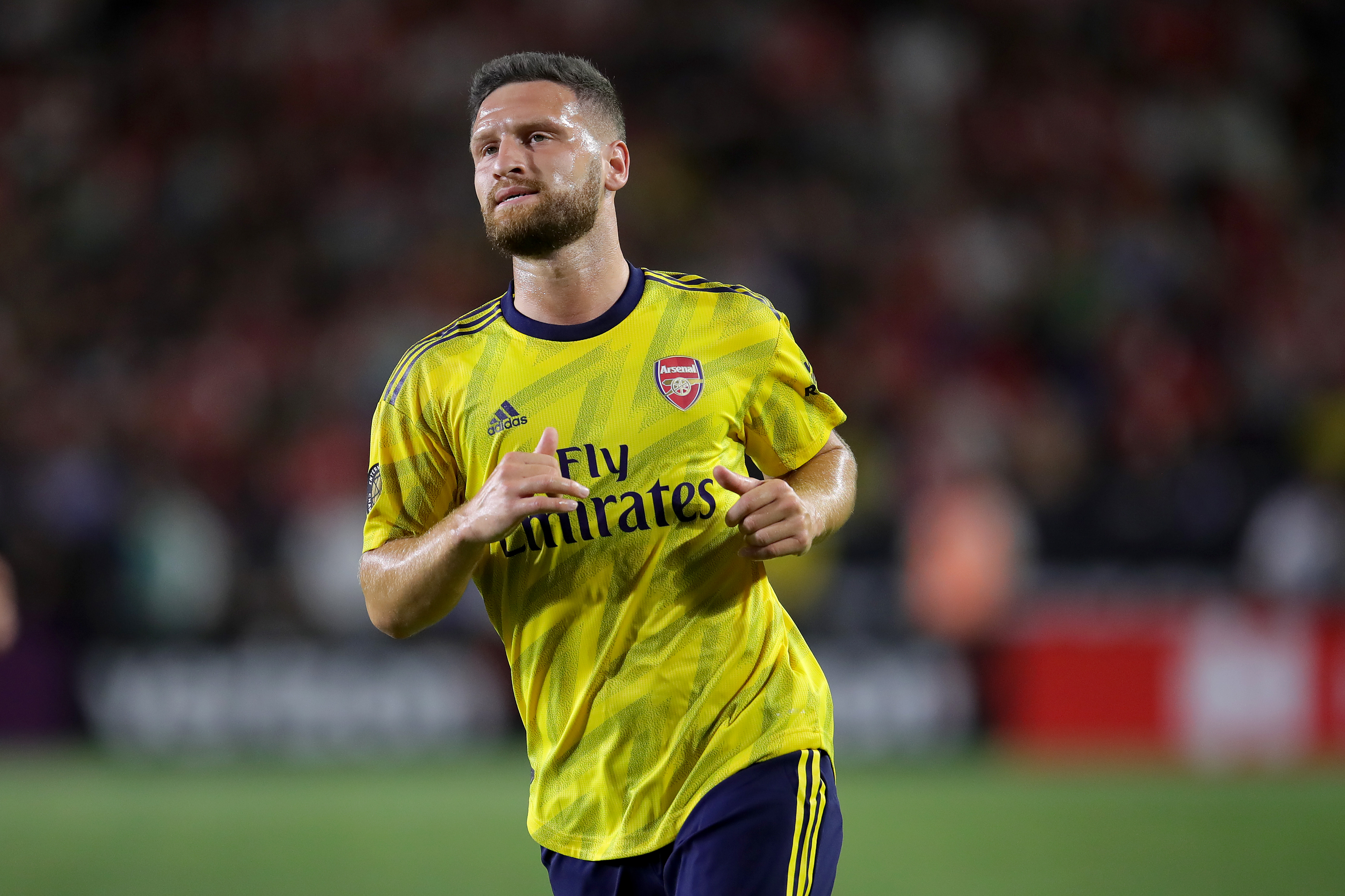 Where will the error-prone Mustafi end up before the European deadline? (Photo by Alexander Hassenstein/Bongarts/Getty Images)