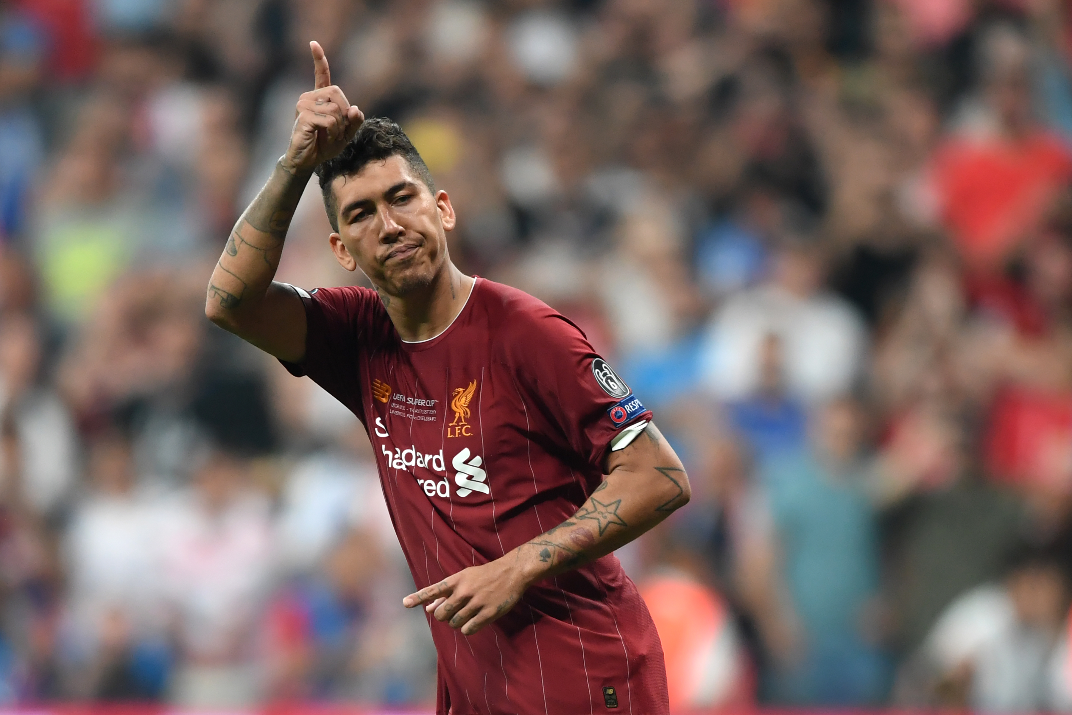 Roberto Firmino won the Club World Cup for Liverpool in 2019. (Photo by Ozan Kose/AFP/Getty Images)