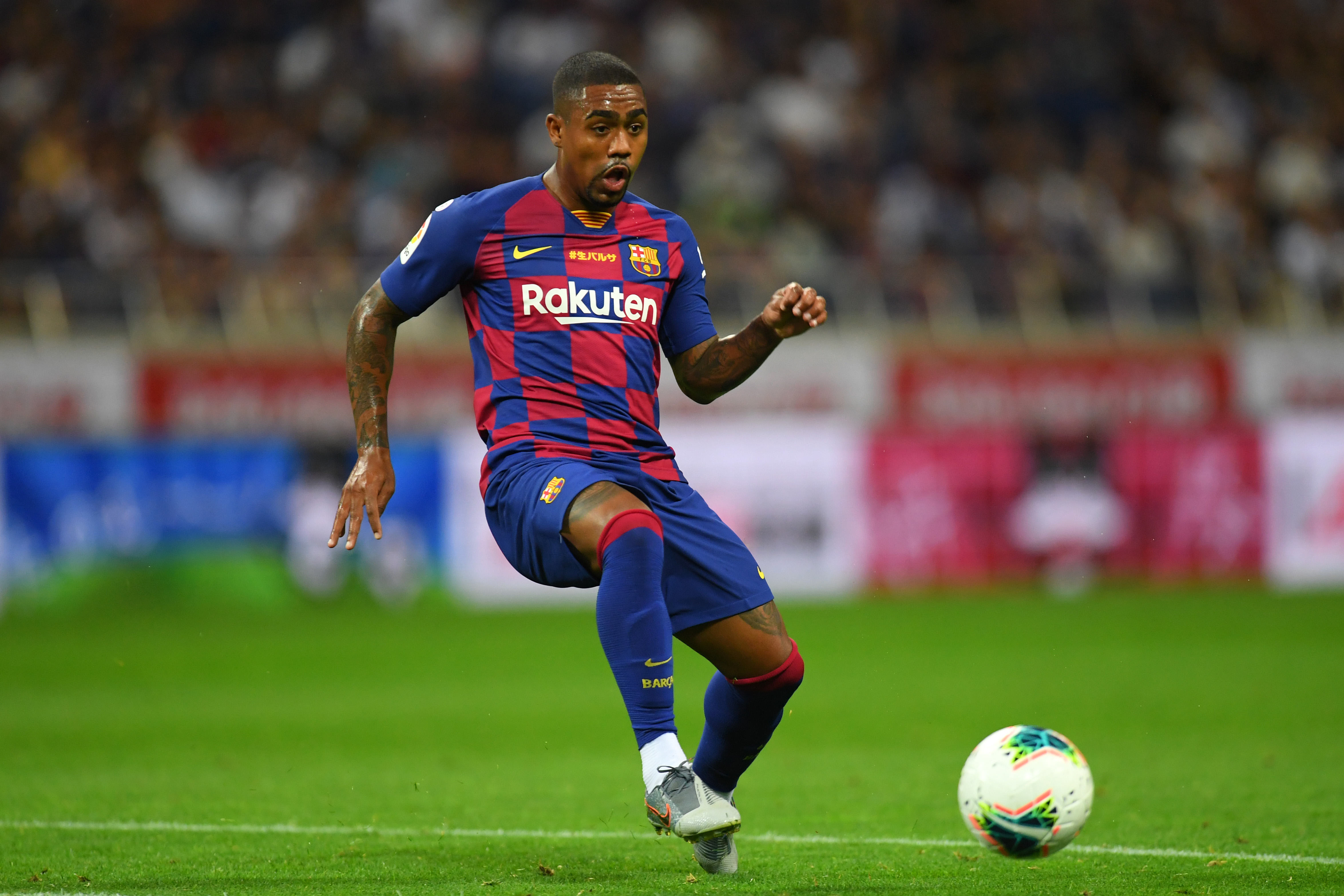 This is it for Malcom at Barcelona. (Photo by Atsushi Tomura/Getty Images)