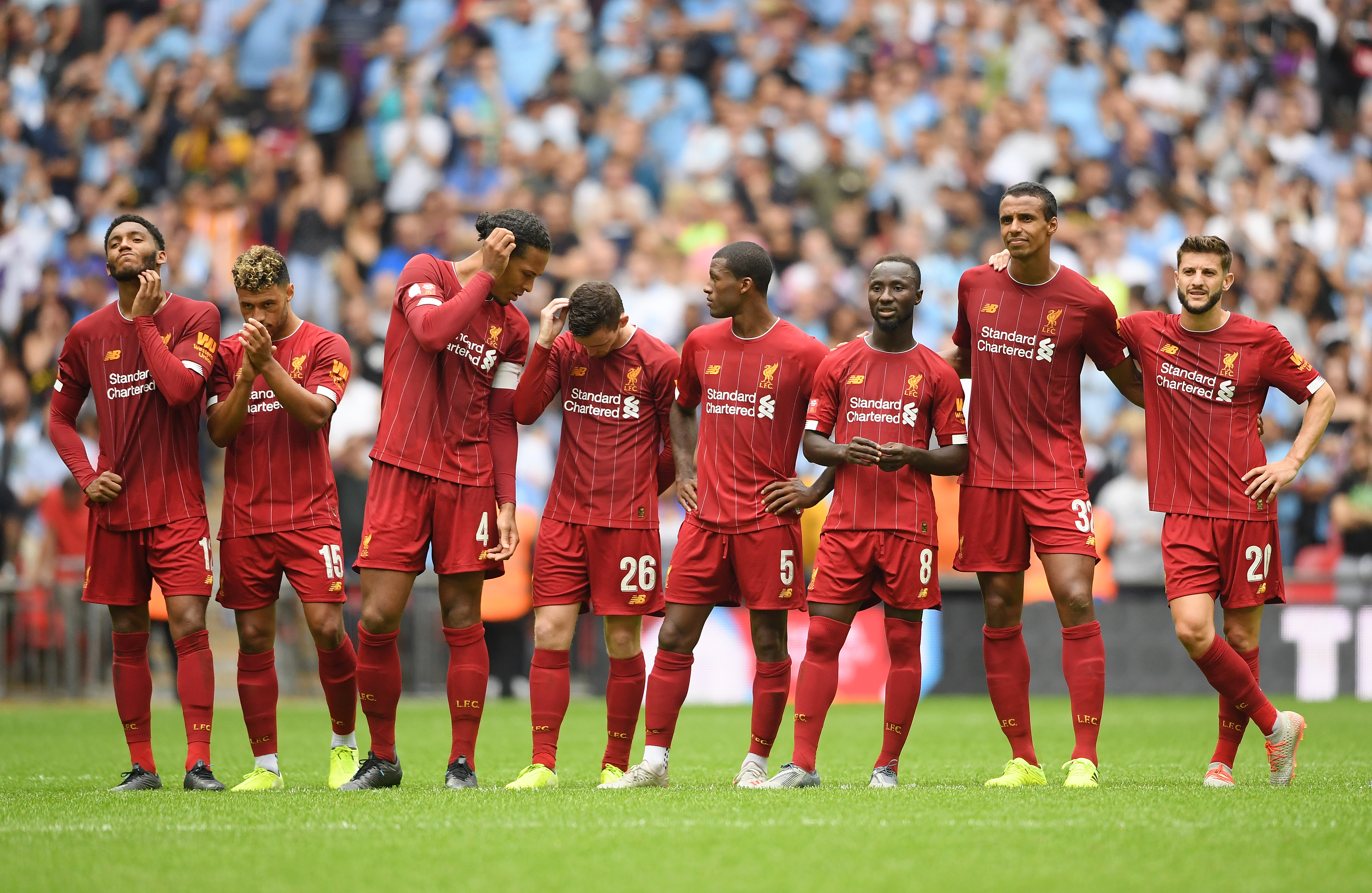 Liverpool began their season with a defeat to Manchester City in the Community Shield. (Photo by Michael Regan/Getty Images)