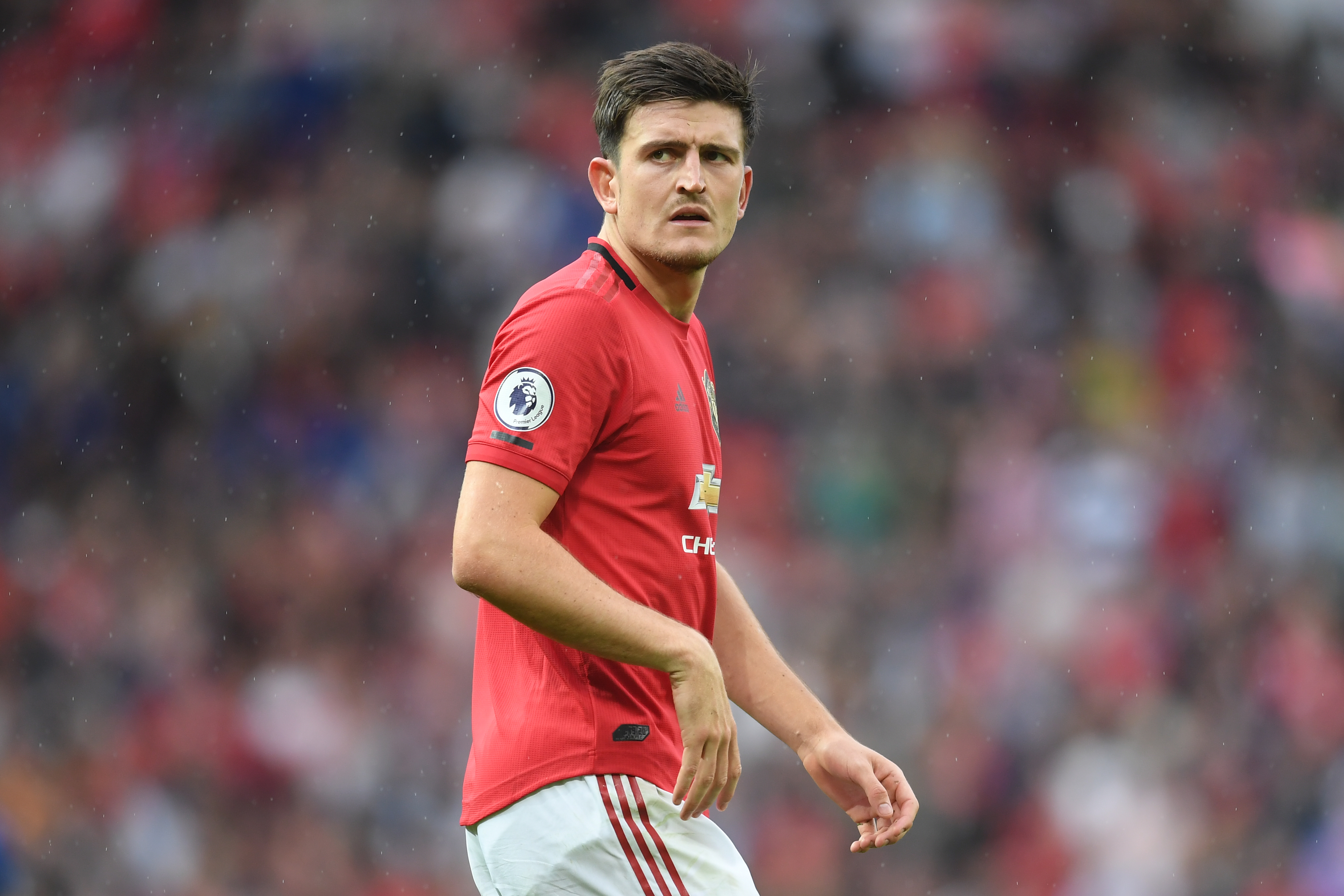 Top peformer Maguire recieved praise from former Manchester United boss Jose Mourinho. (Photo by Michael Regan/Getty Images)