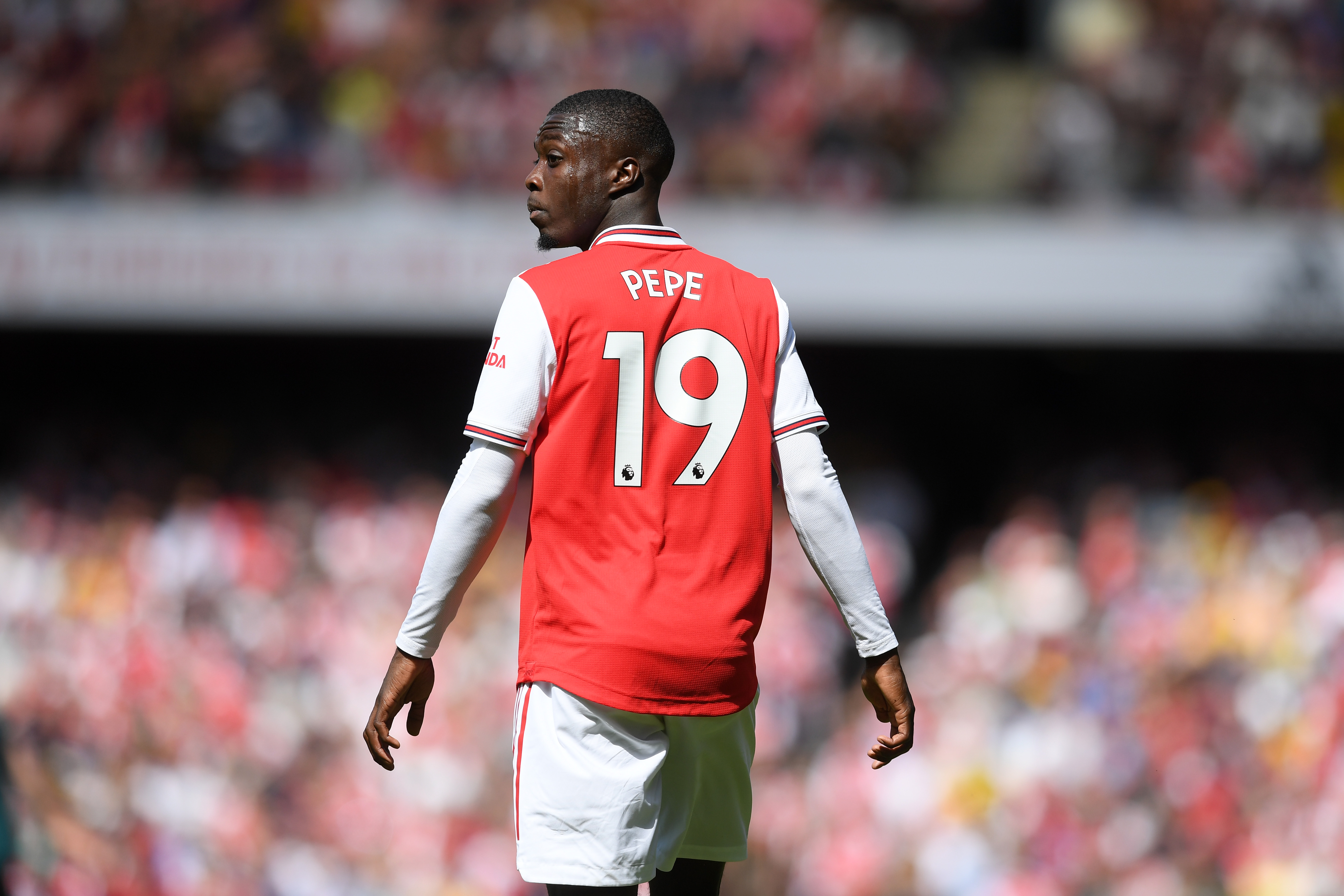 Nicolas Pepe has flattered to deceive at Arsenal (Photo courtesy: AFP/Getty)