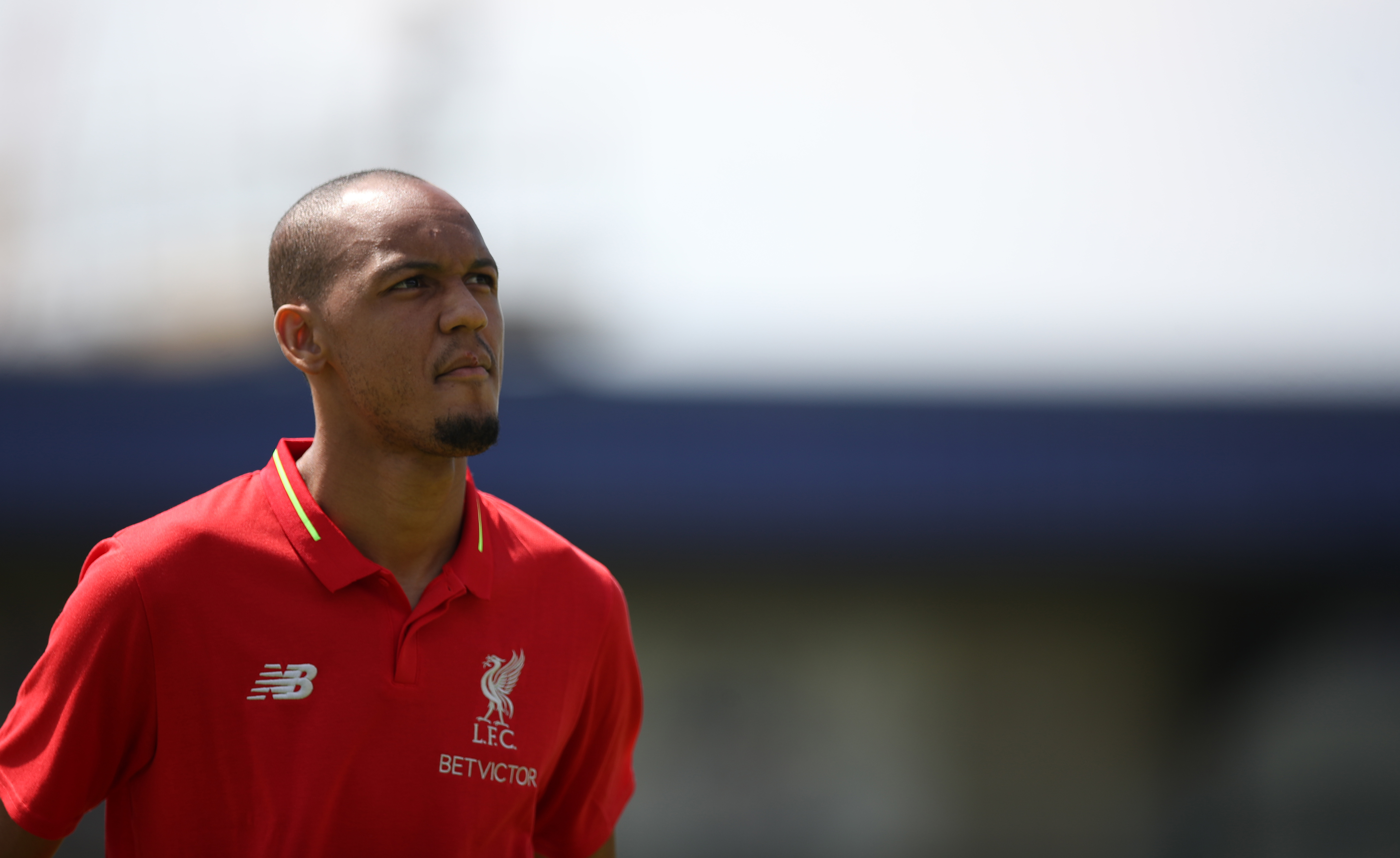 CHESTER, ENGLAND - JULY 07: Fabinho of Liverpool during the Pre-season friendly between Chester FC and Liverpool on July 7, 2018 in Chester, United Kingdom. (Photo by Lynne Cameron/Getty Images)