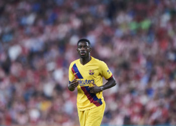 Ousmane Dembele is back for Barcelona (Photo by Juan Manuel Serrano Arce/Getty Images)