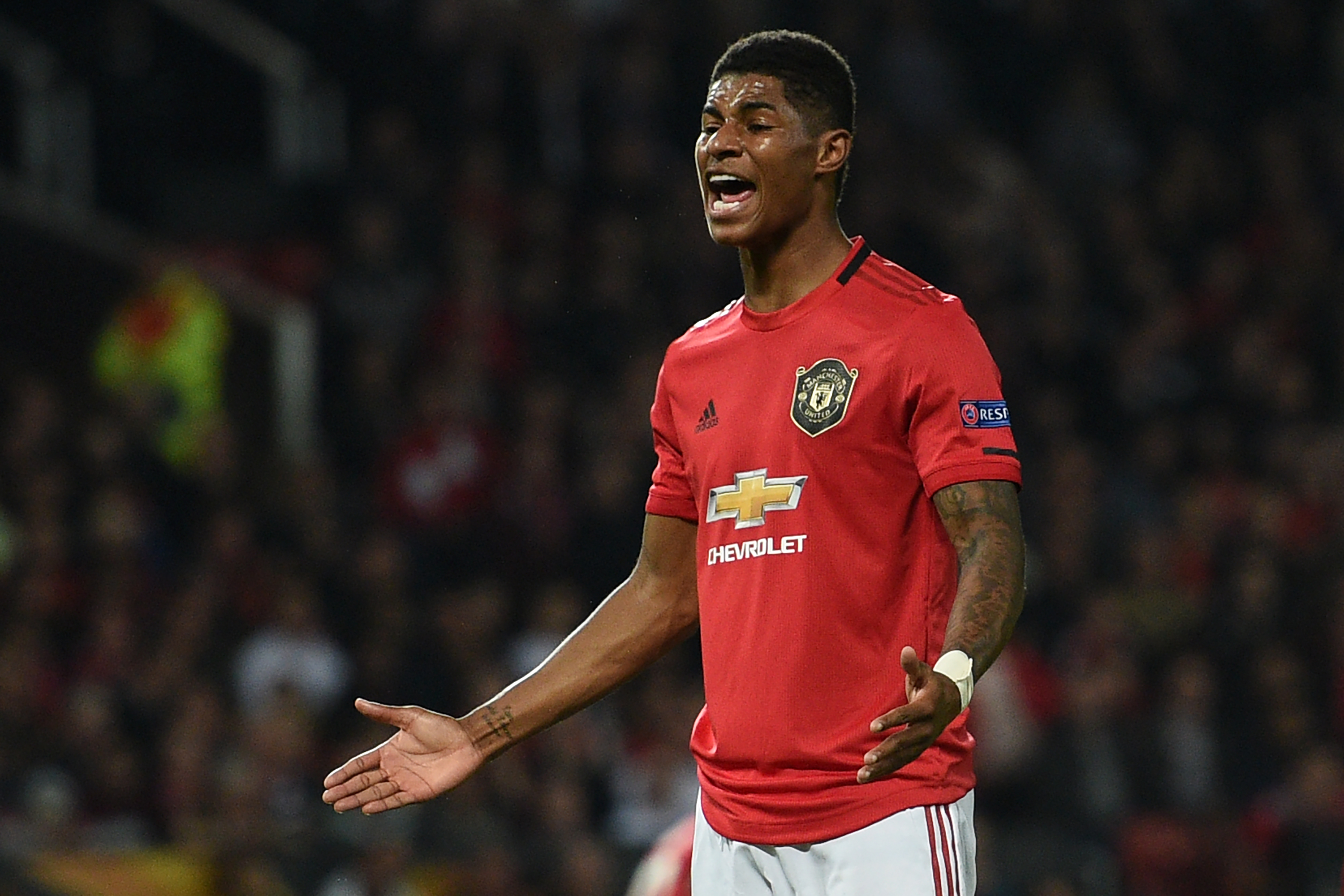 Time for Rashford to step up (Photo by Oli Scarff/AFP/Getty Images)