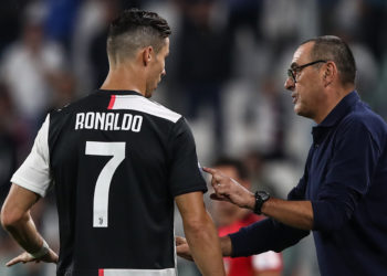 Sarri will be boosted by Ronaldo's return (Photo by ISABELLA BONOTTO/AFP/Getty Images)