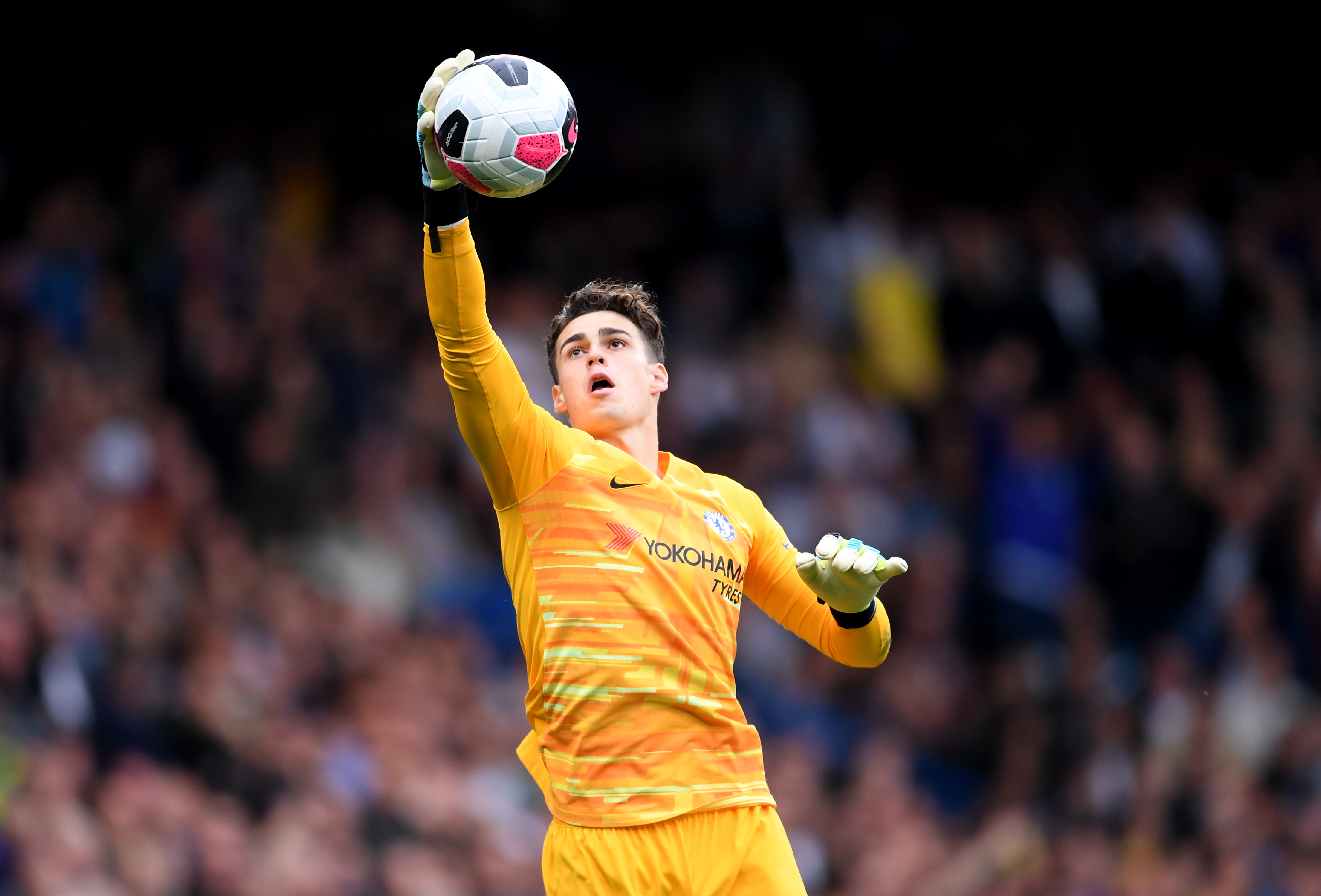 Kepa did all that he could to keep Chelsea in the game. (Photo by Laurence Griffiths/Getty Images)