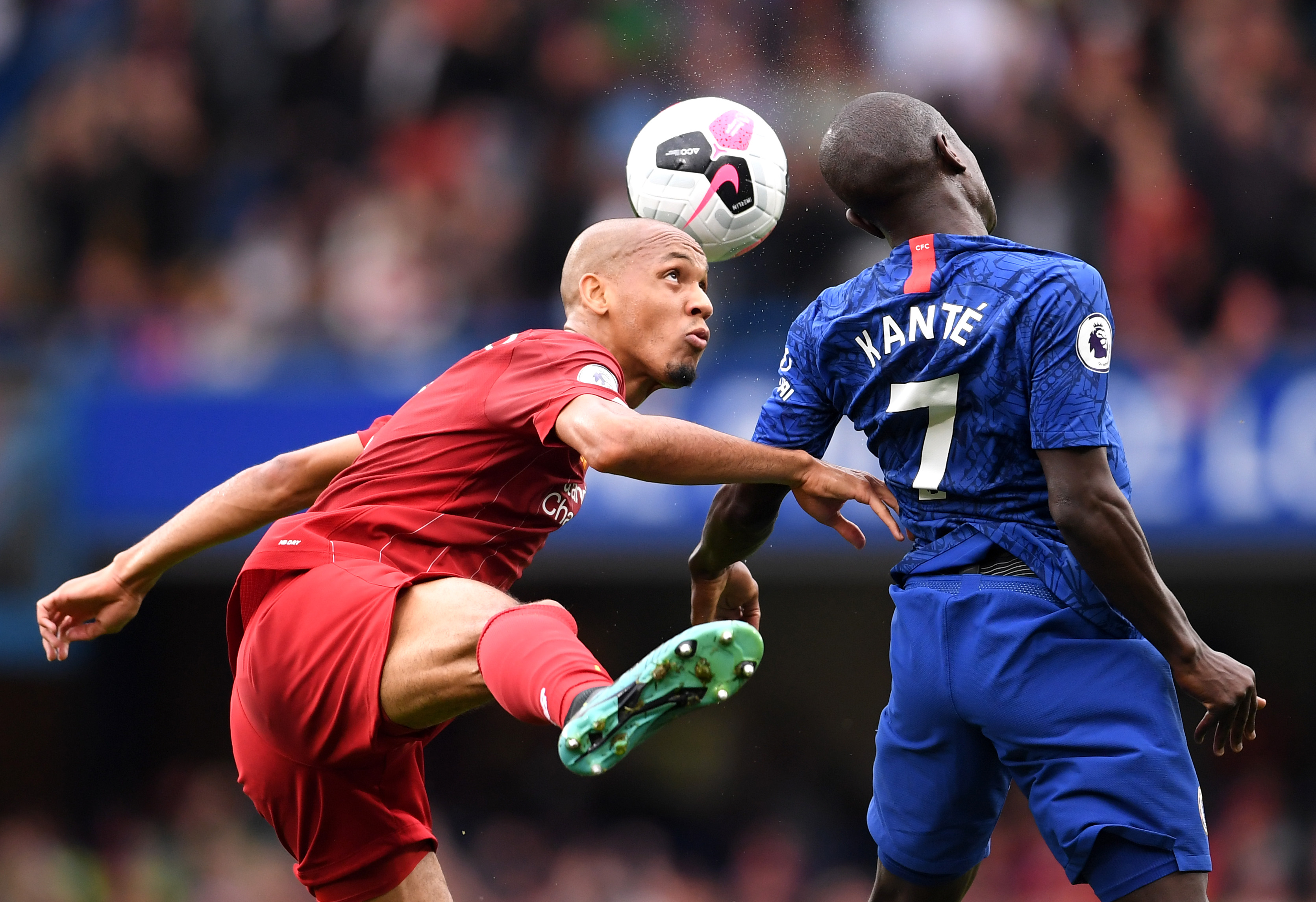 Fabinho was excellent once again. (Photo by Laurence Griffiths/Getty Images)