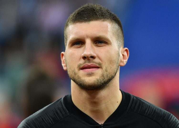 Croatia's forward Ante Rebic poses before the Russia 2018 World Cup Group D football match between Argentina and Croatia at the Nizhny Novgorod Stadium in Nizhny Novgorod on June 21, 2018. (Photo by Johannes EISELE / AFP) / RESTRICTED TO EDITORIAL USE - NO MOBILE PUSH ALERTS/DOWNLOADS        (Photo credit should read JOHANNES EISELE/AFP/Getty Images)