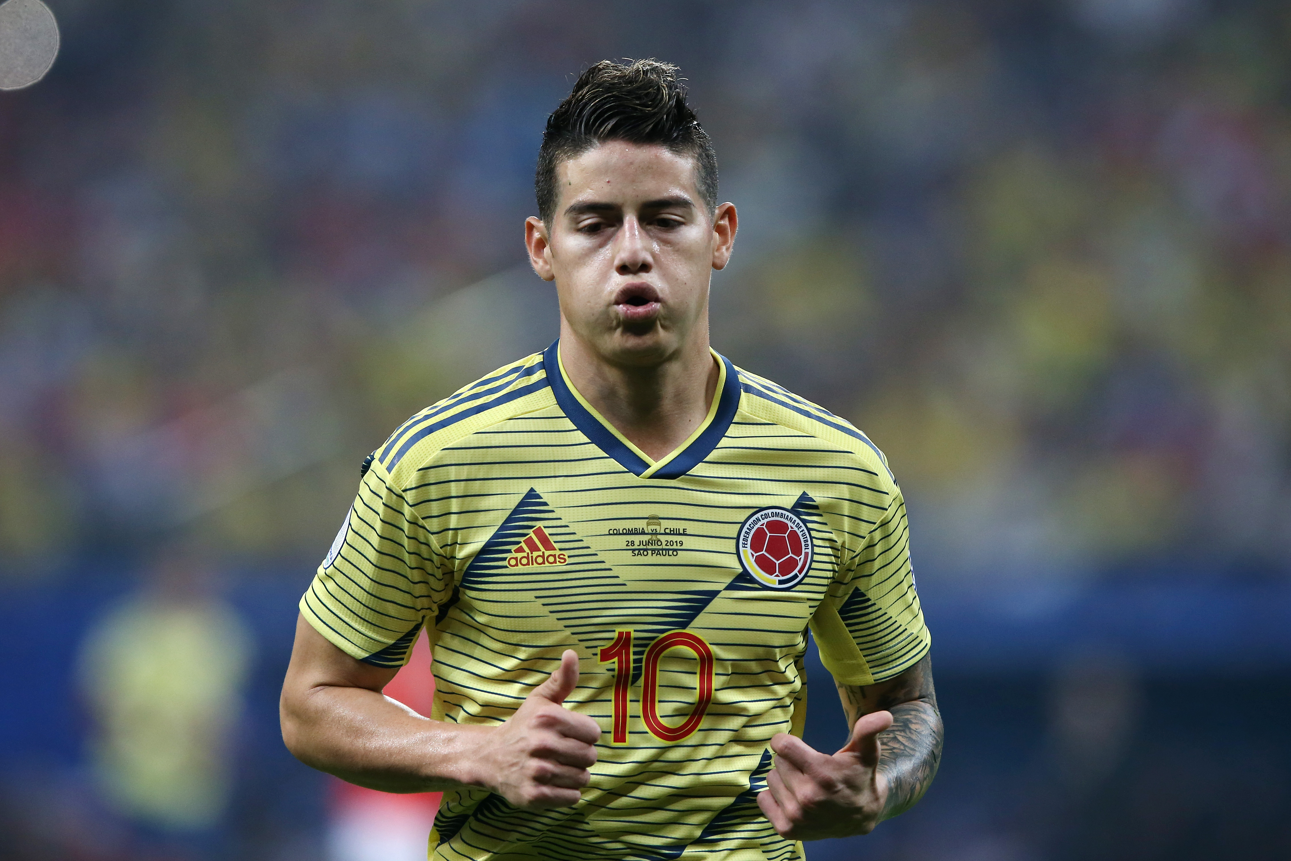 James Rodriguez has reportedly opted of the Colombia squad to concentrate on his Real Madrid career. (Photo by Alexandre Schneider/Getty Images)