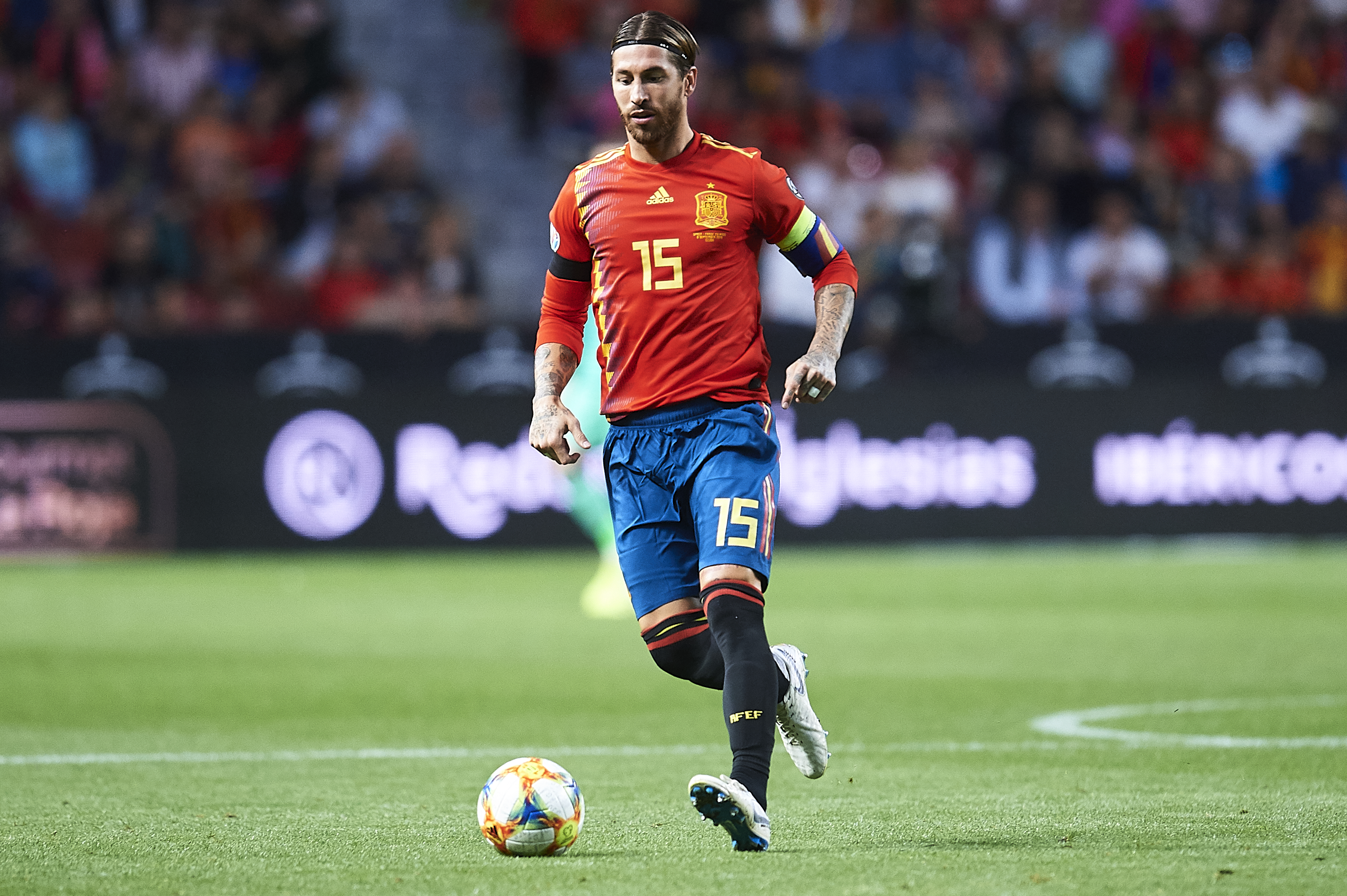 Could Ramos don the red of Manchester United? (Photo by Juan Manuel Serrano Arce/Getty Images)