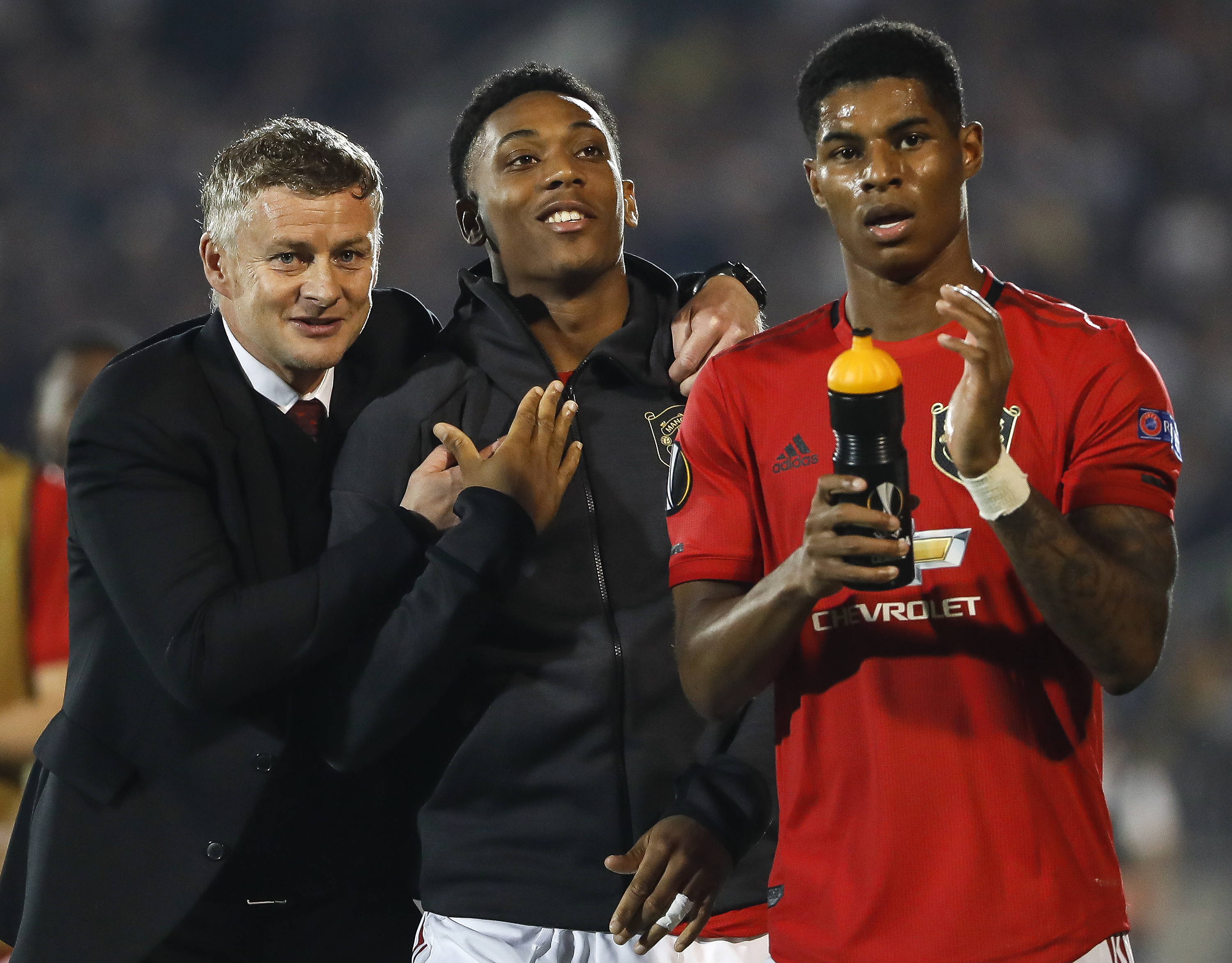 Solskjaer could rest Anthony Martial and Marcus Rashford against Norwich. (Photo by Srdjan Stevanovic/Getty Images)