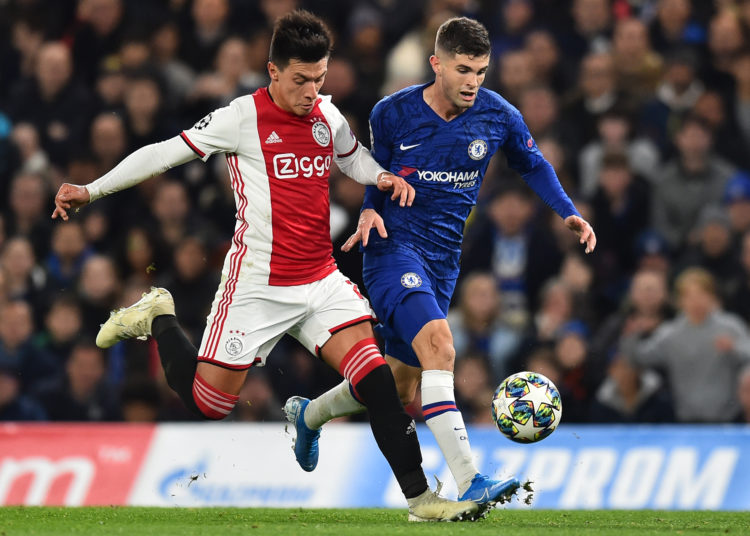 Lisandro Martinez could be on his way to England with ten Hag (Photo by GLYN KIRK/AFP via Getty Images)