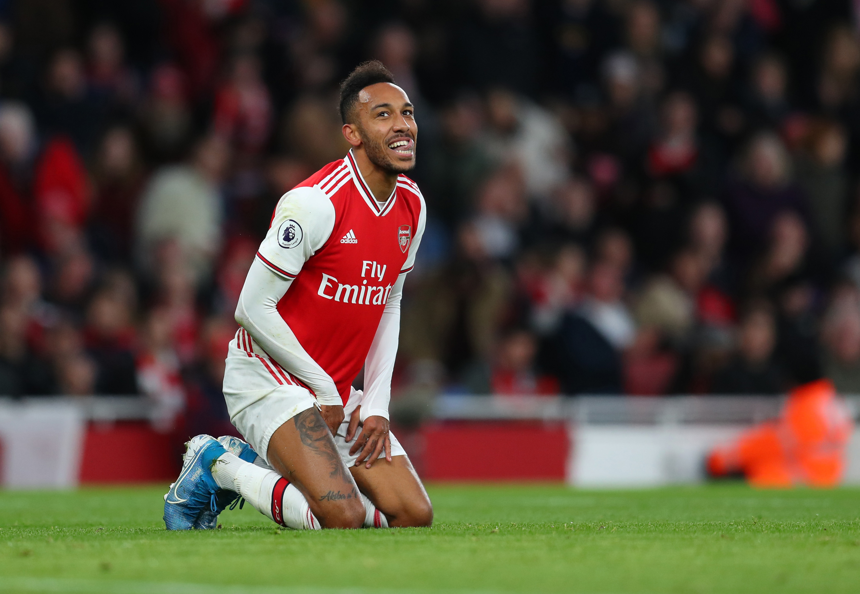 Aubameyang has his heart set on a move to Barcelona. (Photo by Catherine Ivill/Getty Images)