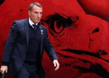 Brendan Rodgers under some pressure after recent results (Photo by Catherine Ivill/Getty Images)