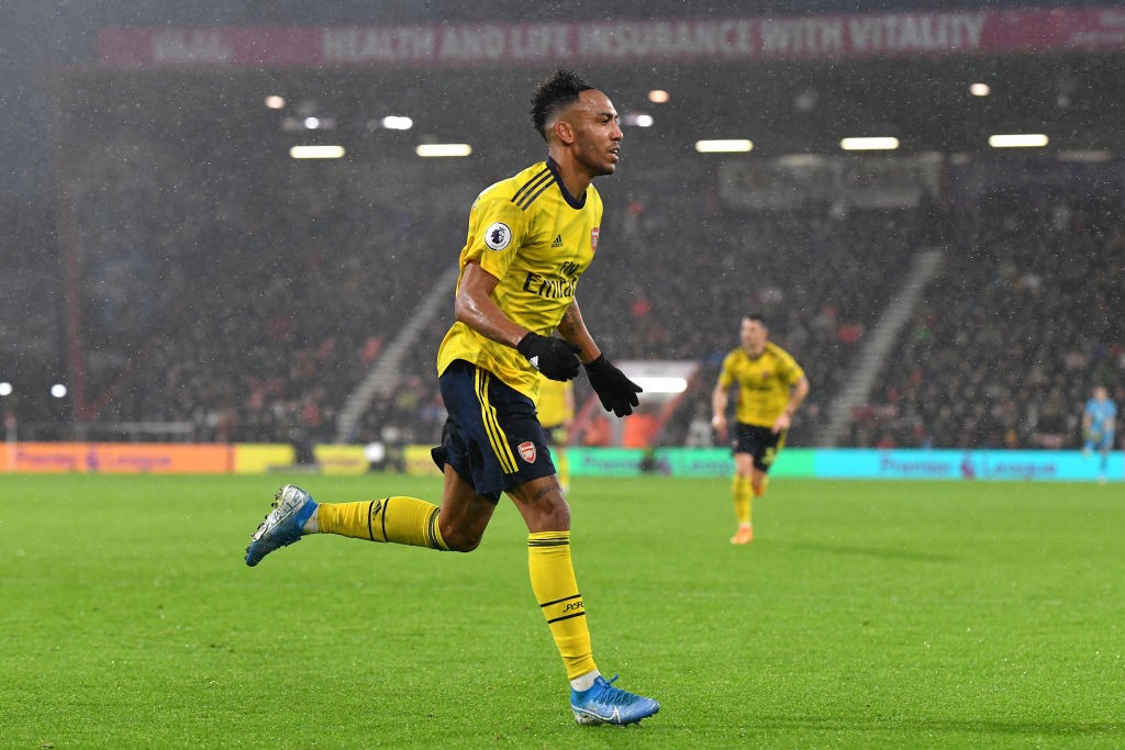 Aubameyang to the rescue (Photo by Justin Setterfield/Getty Images)