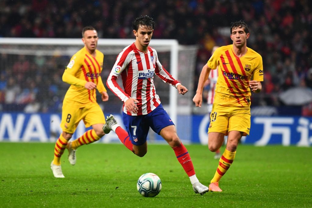 Joao Felix has stagnated at Atletico Madrid. (Photo by GABRIEL BOUYS / AFP) (Photo by GABRIEL BOUYS/AFP via Getty Images)