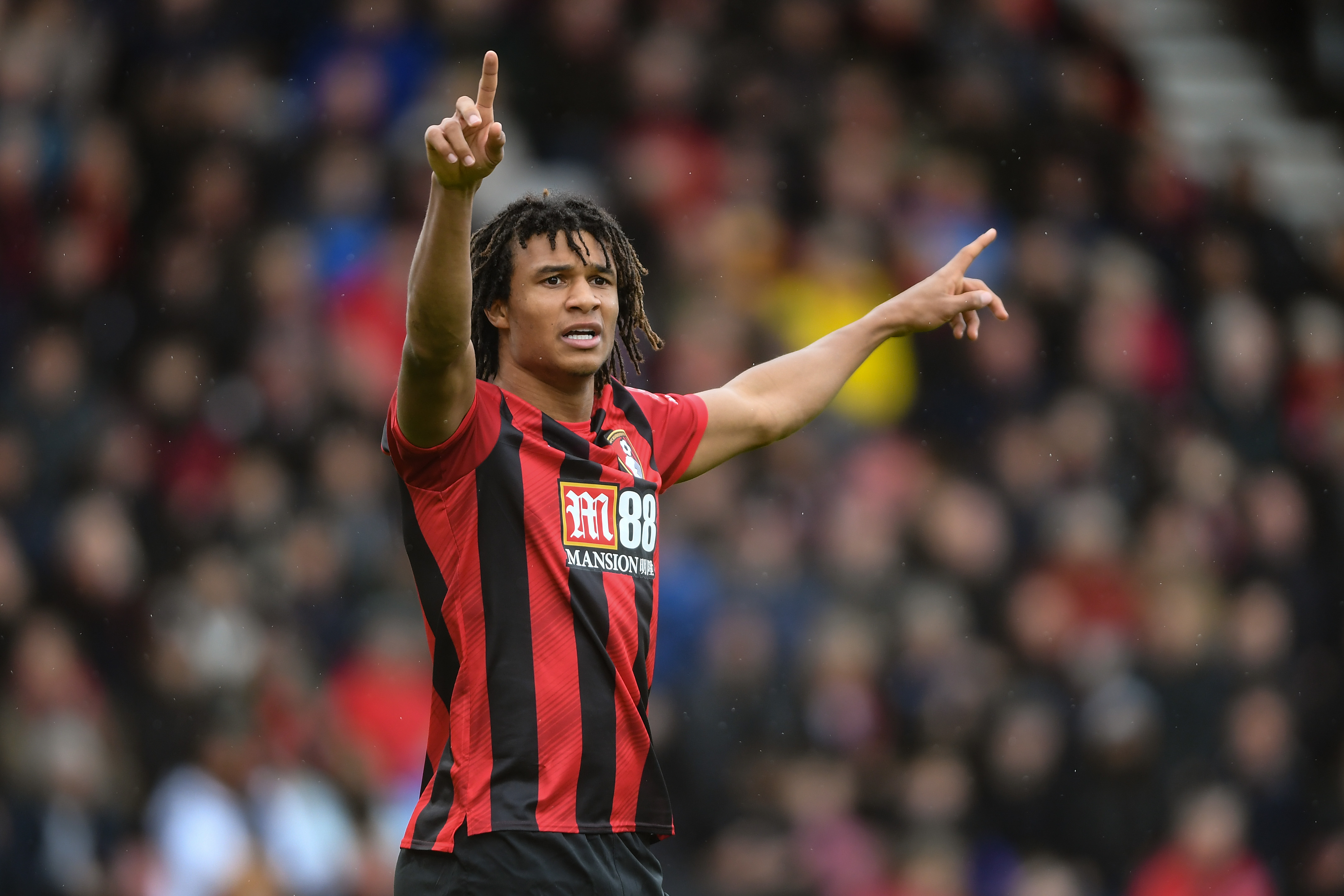 Bournemouth are long gone from the Prem, but Ake stays on. (Photo by Mike Hewitt/Getty Images)