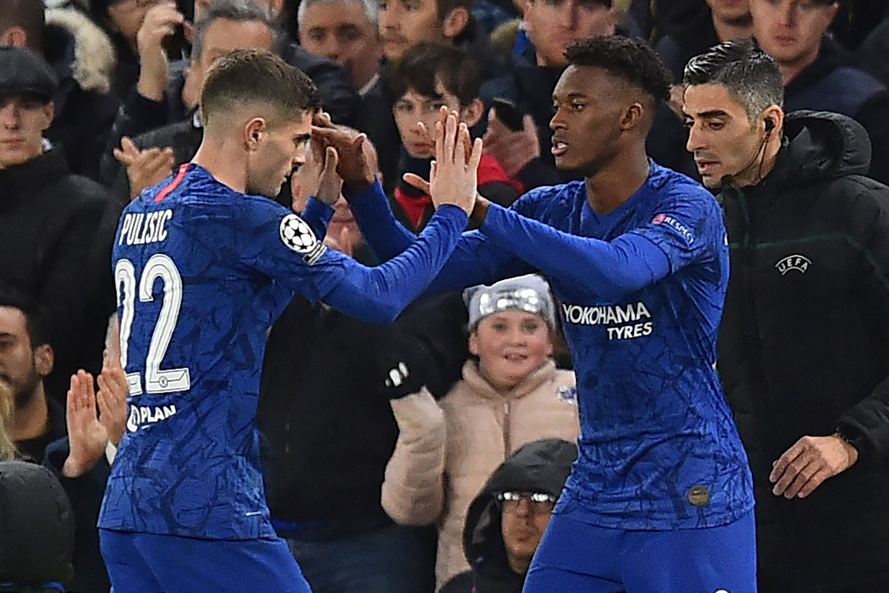 Hudson-Odoi unavailable but Pulisic is back for Chelsea (Photo by GLYN KIRK/AFP via Getty Images)