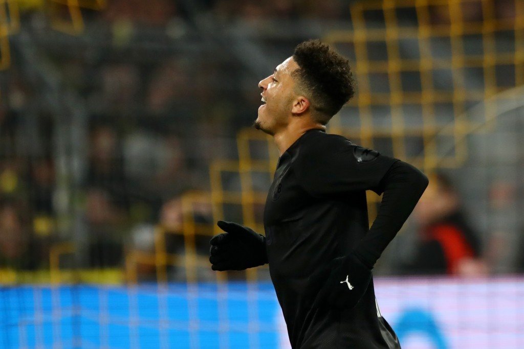Manchester United might agree to loan out Jadon Sancho in January.