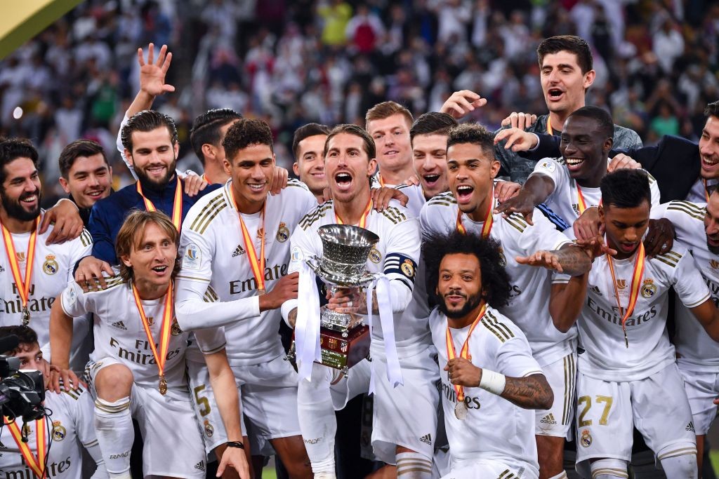 Real Madrid won the Supercopa de Espana earlier this season. (Photo by Giuseppe Cacace/AFP via Getty Images)