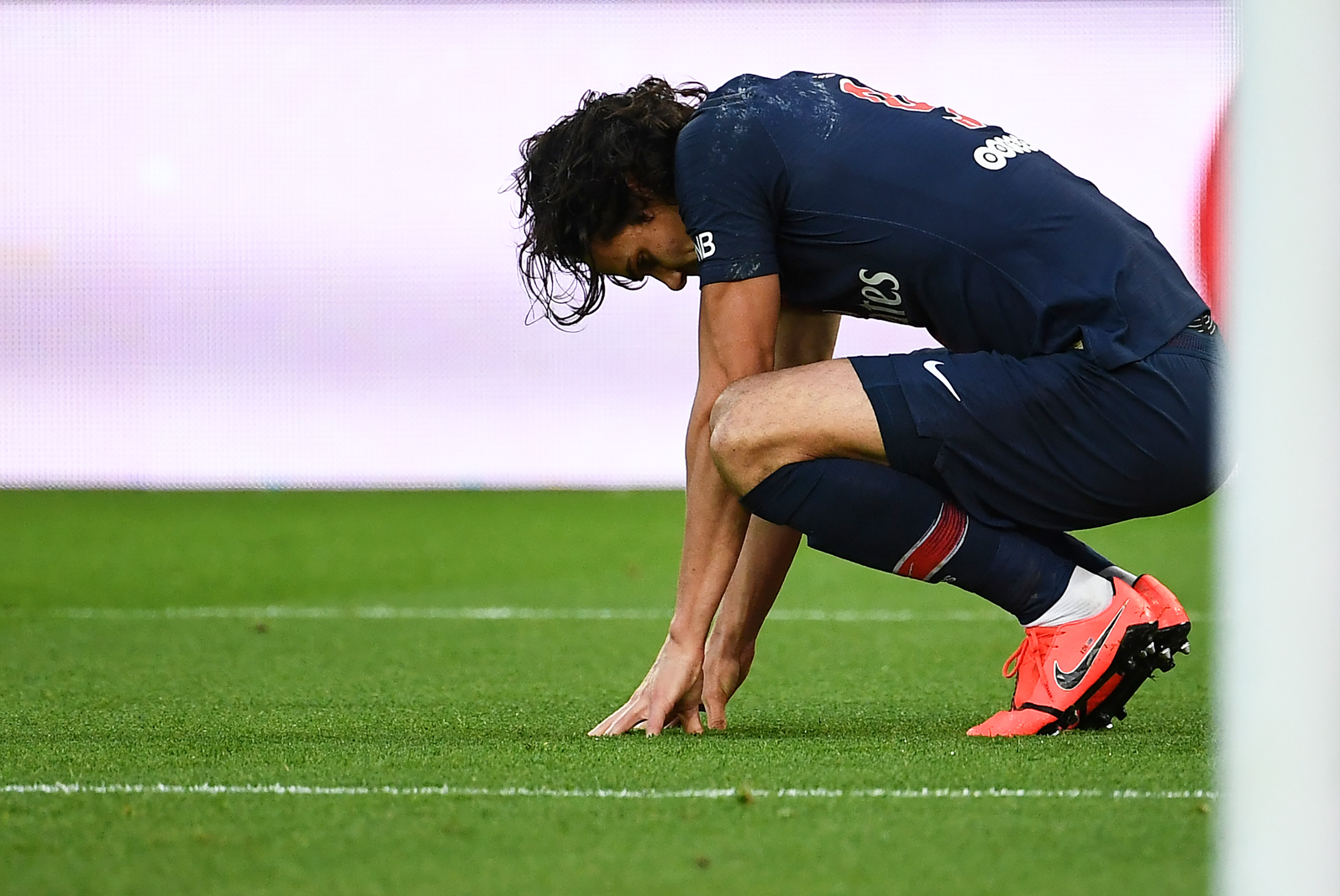 Cavani is set to leave United after this season. (Photo by Anne-Christine Poujoulat/AFP via Getty Images)