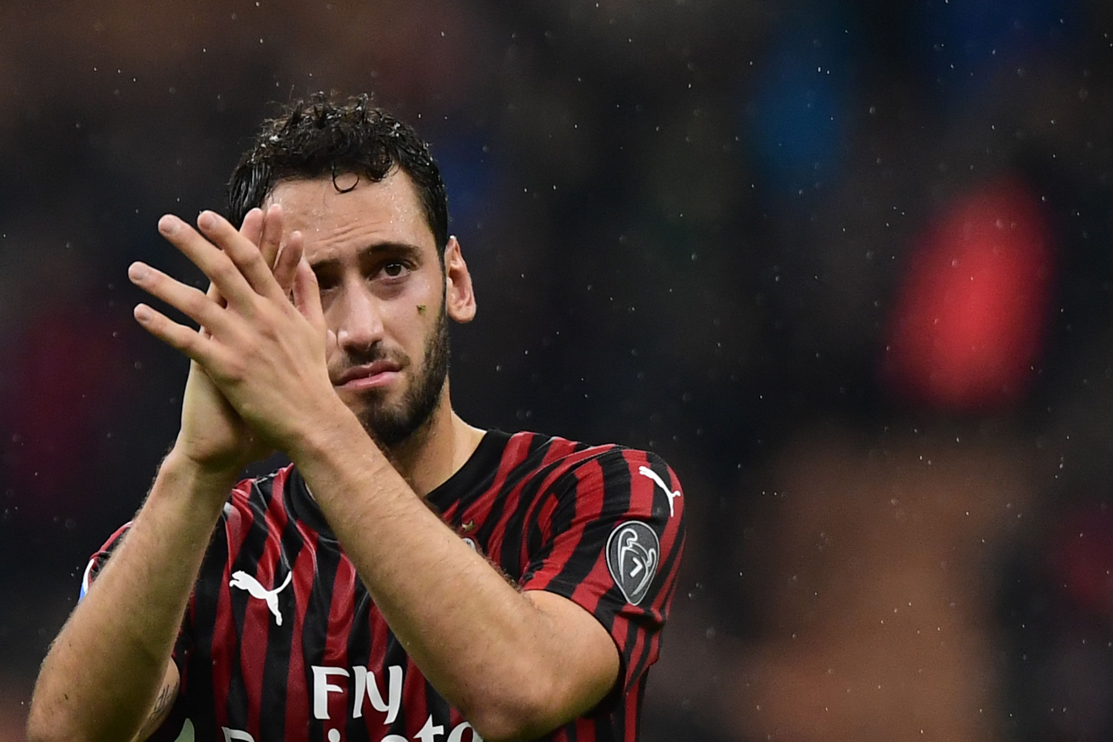 Calhanoglu set to bid goodbye to AC Milan? (Photo by Miguel Medina/AFP via Getty Images)