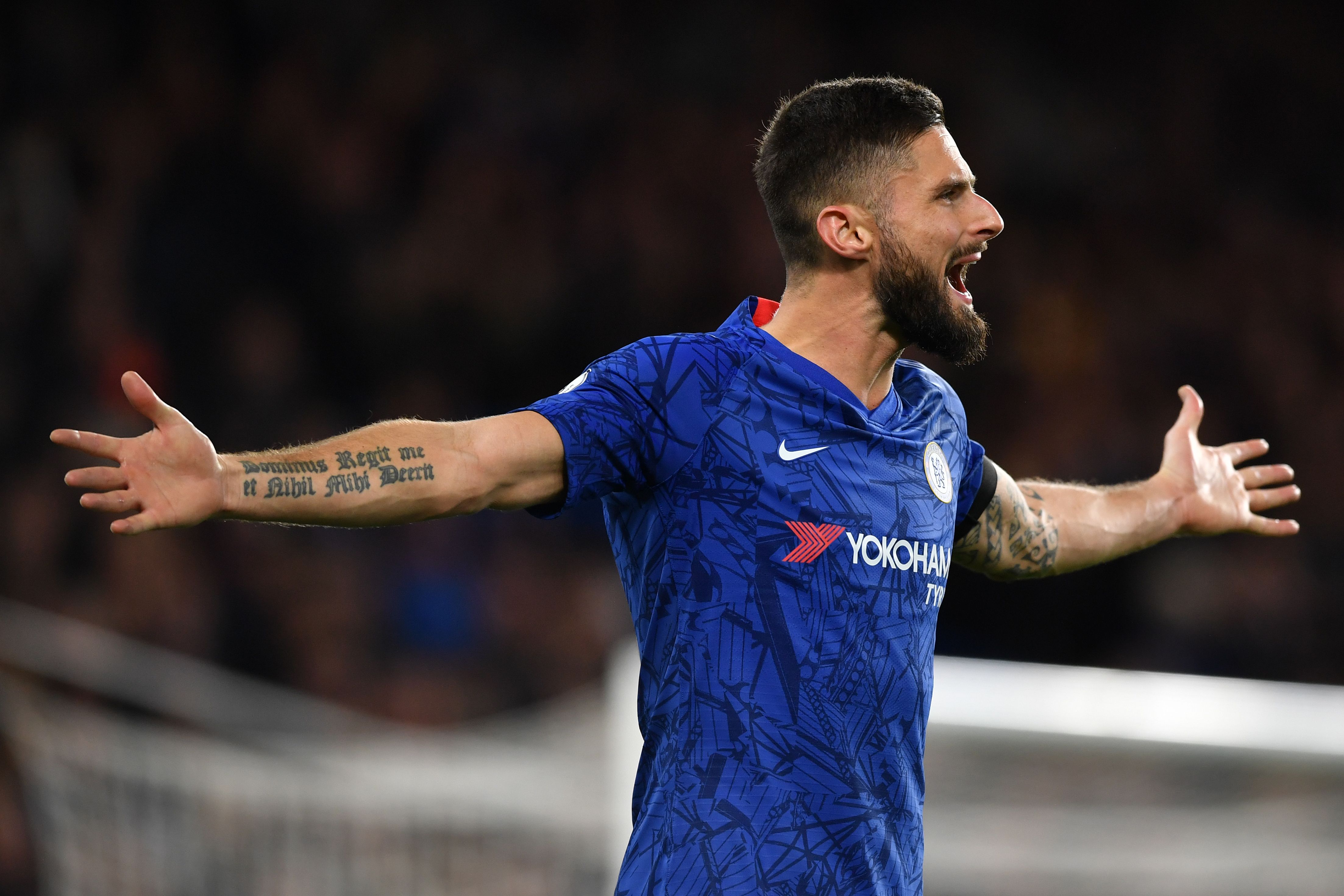 Giroud is on his way to AC Milan. (Photo by Ben Stansall/AFP via Getty Images)